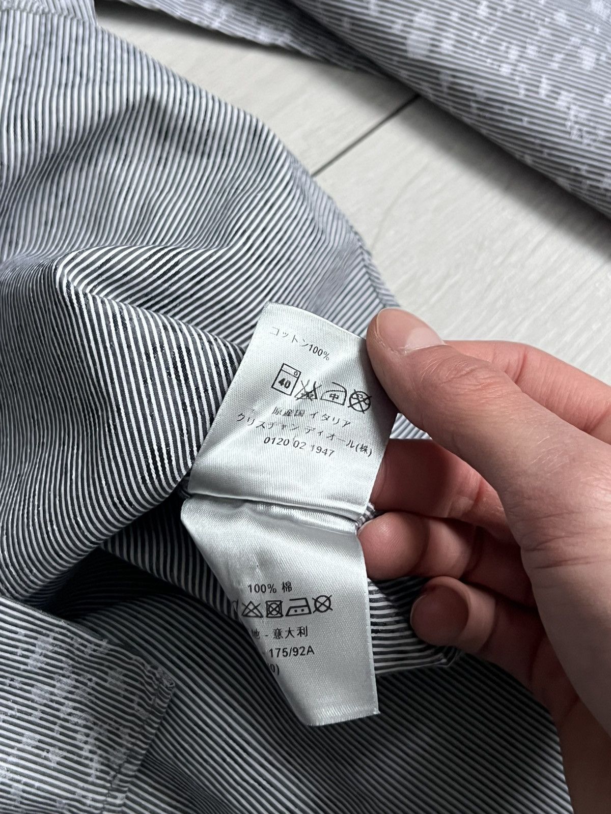Dior Christian Dior Button Up Shirt Size US M / EU 48-50 / 2 - 11 Thumbnail