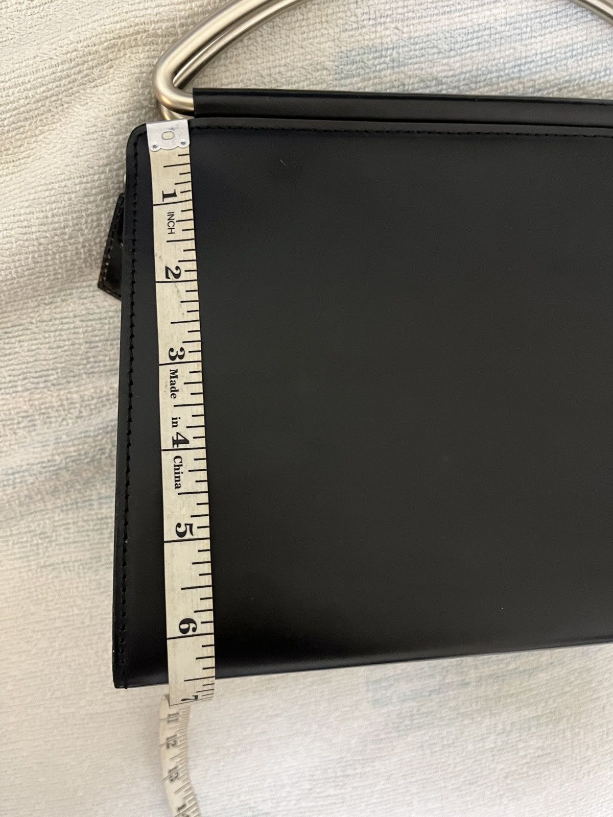 Yohji Yamamoto Yohji Yamamoto Y’saccs Leather 🇯🇵 Made Size ONE SIZE - 10 Thumbnail