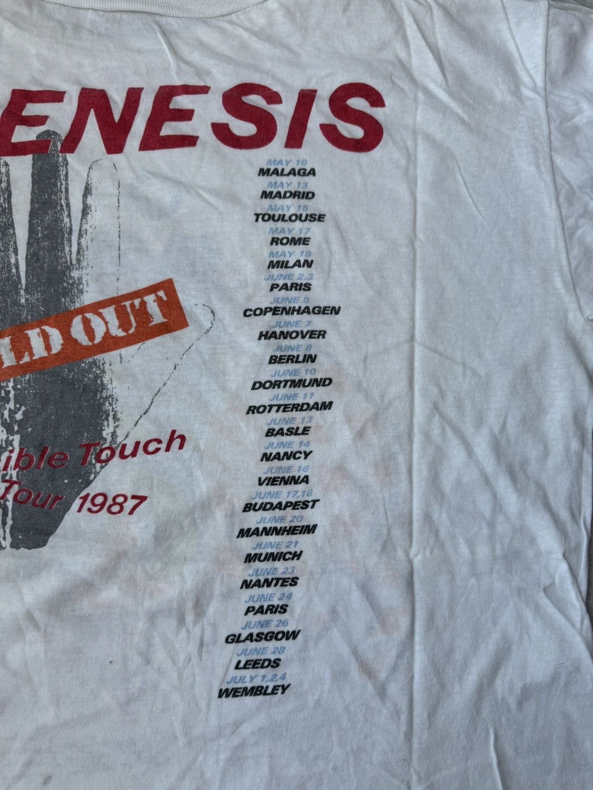 Band Tees × Vintage Vintage Genesis Invisible Touch Tour 1987 Tee Concert Merch Size US L / EU 52-54 / 3 - 11 Thumbnail