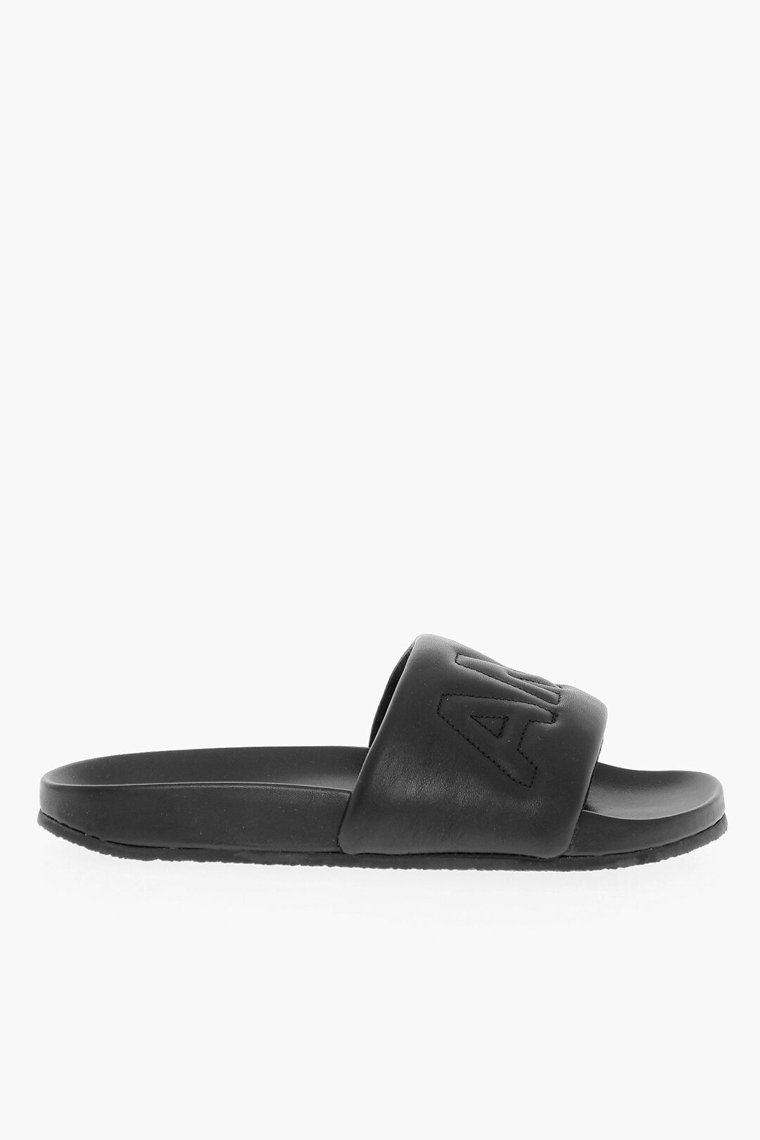 Ambush Design og1mm0925 Leather Slides in Black Size US 11 / EU 44 - 1 Thumbnail