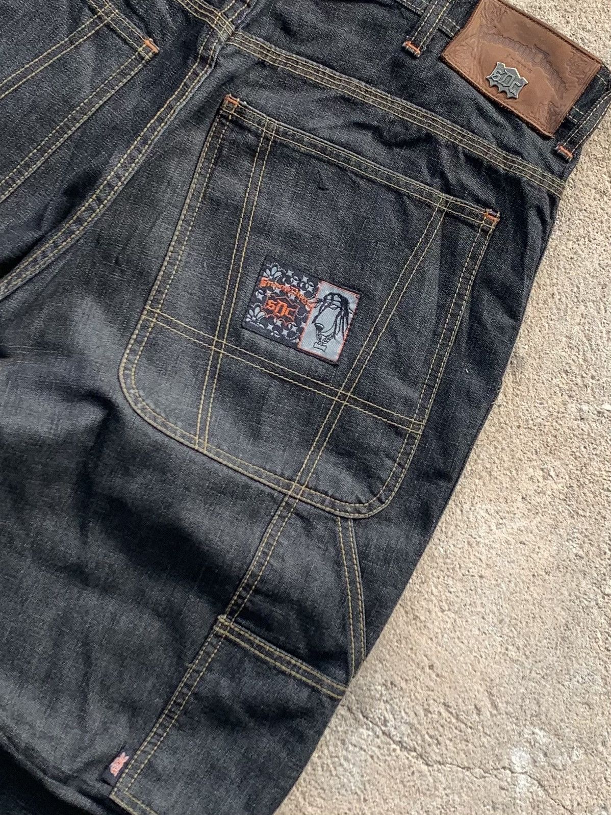 Snoop Dogg × Vintage Vintage snoop dogg carpenter jeans black Size US 34 / EU 50 - 3 Thumbnail