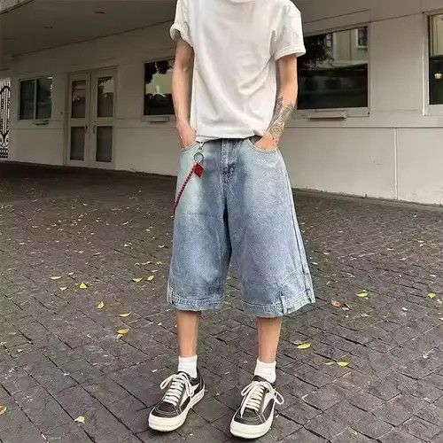 Japanese Brand Ichiko x Miyo Inverted Denim Style Baggy Hip Hop Party Size US 31 - 2 Thumbnail