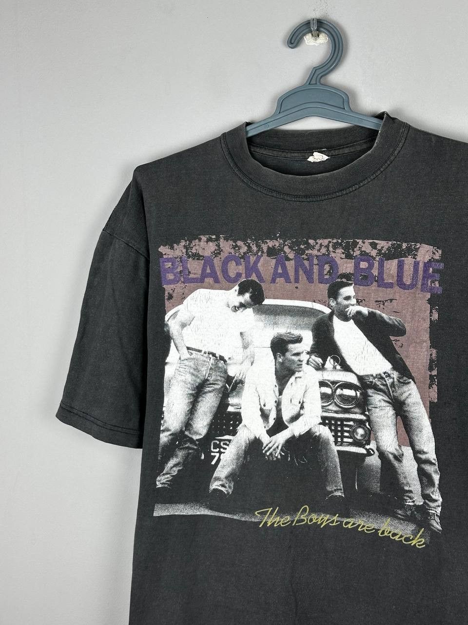 Vintage Vintage Backstreet Boys 1998 Black And Blue tour tee Size US L / EU 52-54 / 3 - 3 Thumbnail