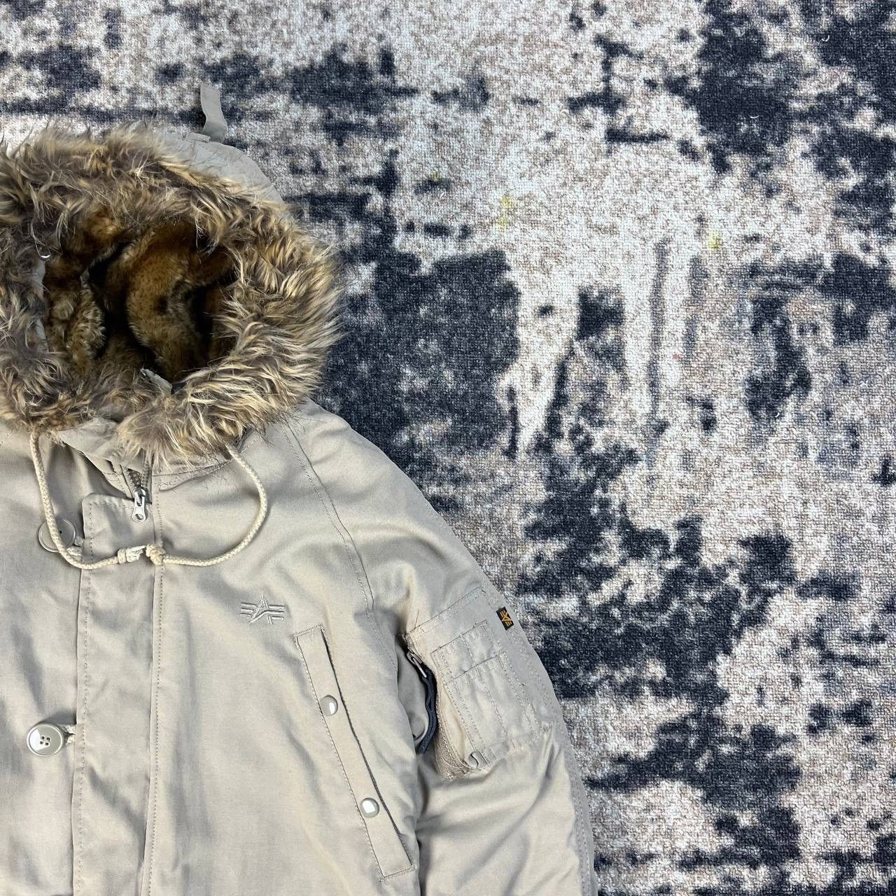 Alpha Industries Alpha Industries Mini Logo Vintage Fur Parka Jacket Size US S / EU 44-46 / 1 - 2 Thumbnail
