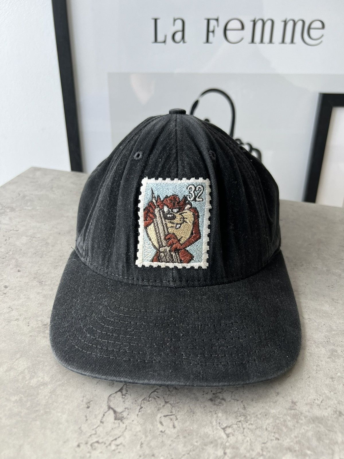 Warner Bros Vintage Hat Cap 1996 Warner Bros Taz USA Size ONE SIZE - 3 Thumbnail