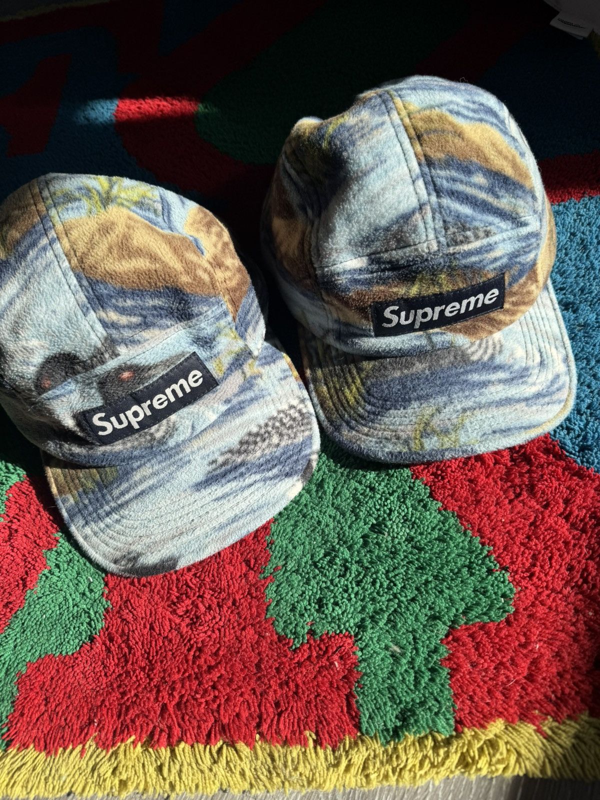 Supreme Supreme Alpine Loon Fleece Camp Cap 2008 | Grailed