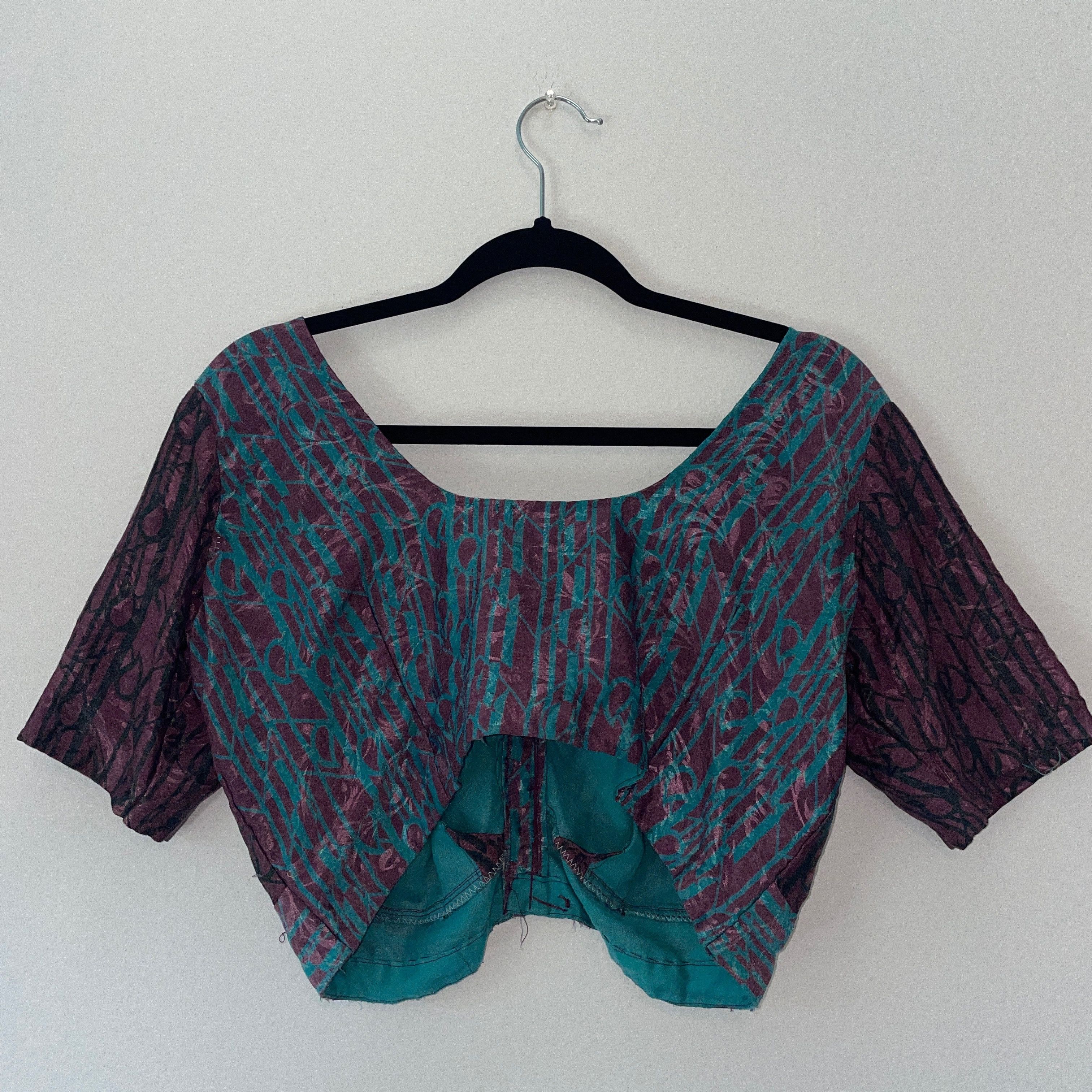 Other Boho Hippie Women’s Off The Shoulder Blouse Crop Top Size M / US 6-8 / IT 42-44 - 3 Thumbnail