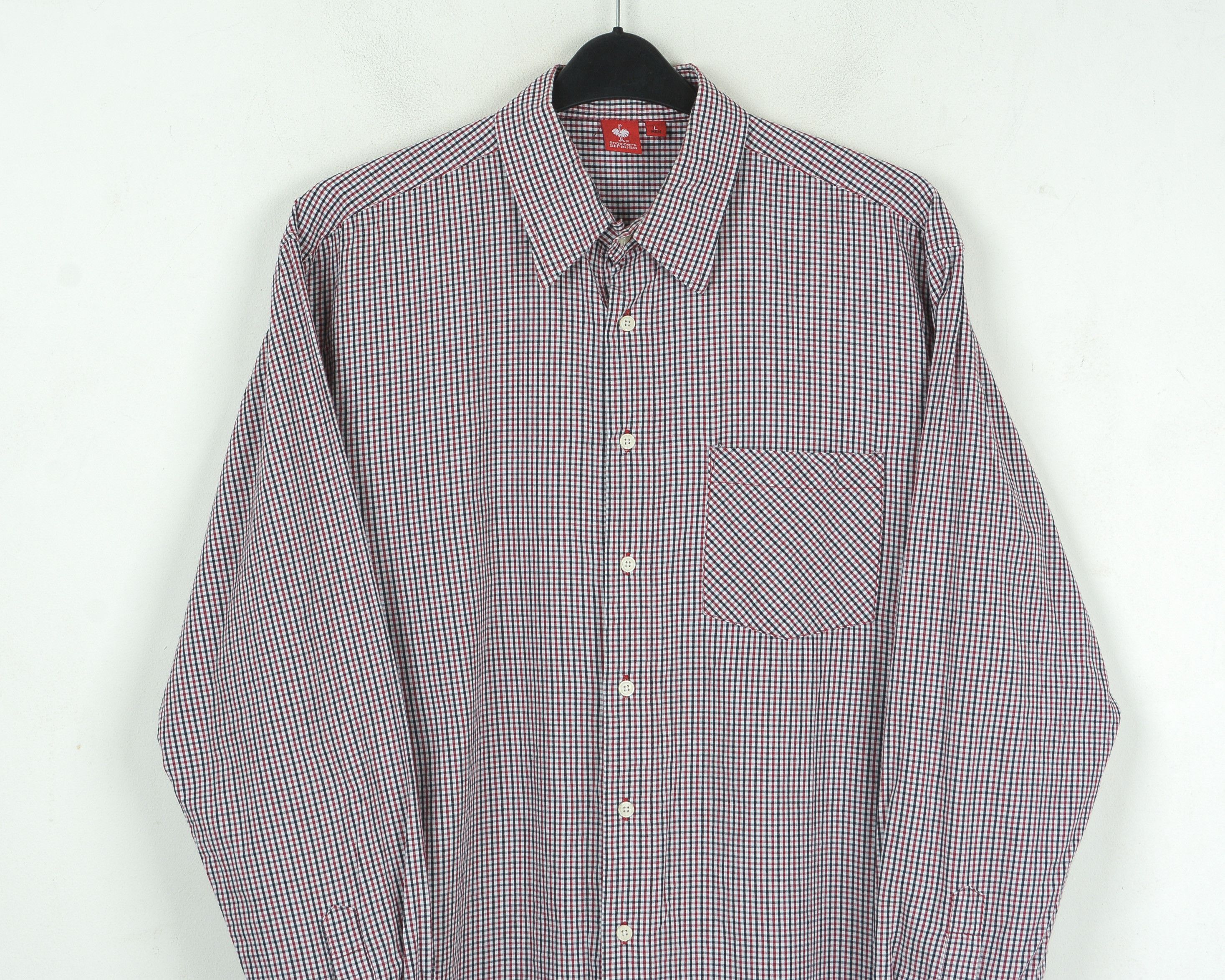 Other ENGELBERT STRAUSS Shirt Long Sleeve Button Up Check Tartan Size US L / EU 52-54 / 3 - 2 Thumbnail