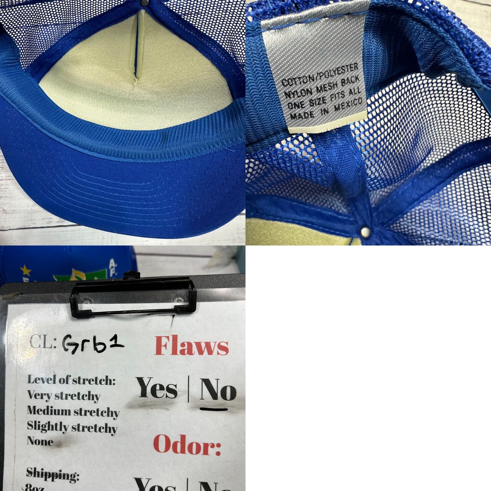 Bally Vtg USAF 560th AF Band Washington Air National Guard Ball Cap Hat Blue Snapback Hat Mens One Size Snapback Blue USAF Ball Cap Size ONE SIZE - 8 Thumbnail
