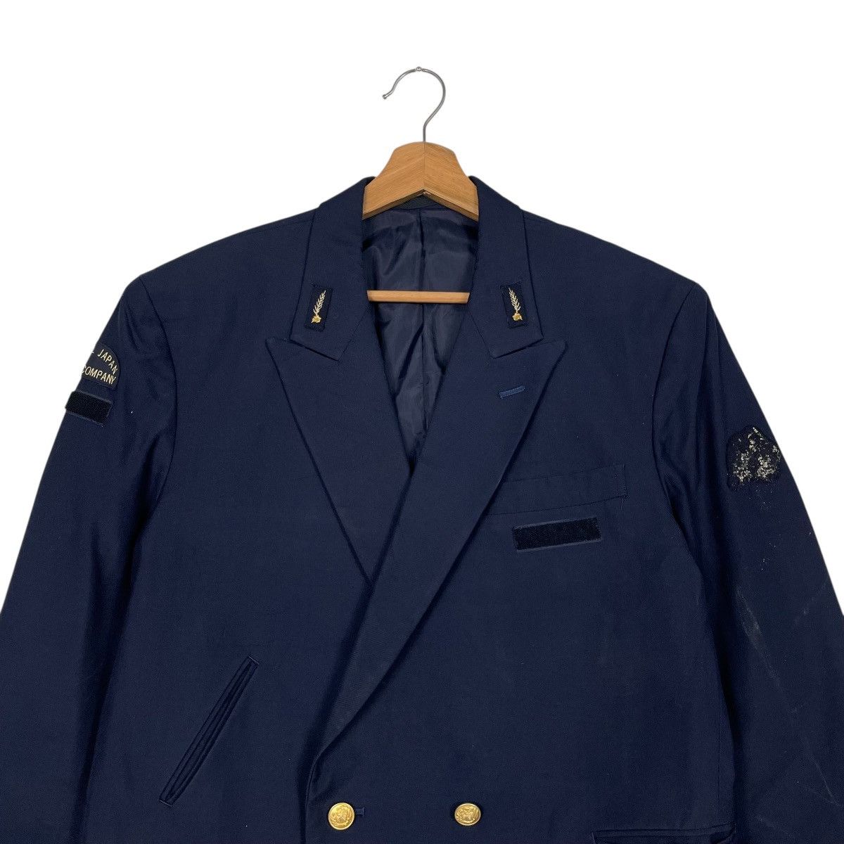 Yohji Yamamoto Yohji Yamamoto Central Japan Railway Company Blazer Jacket Size US M / EU 48-50 / 2 - 2 Thumbnail