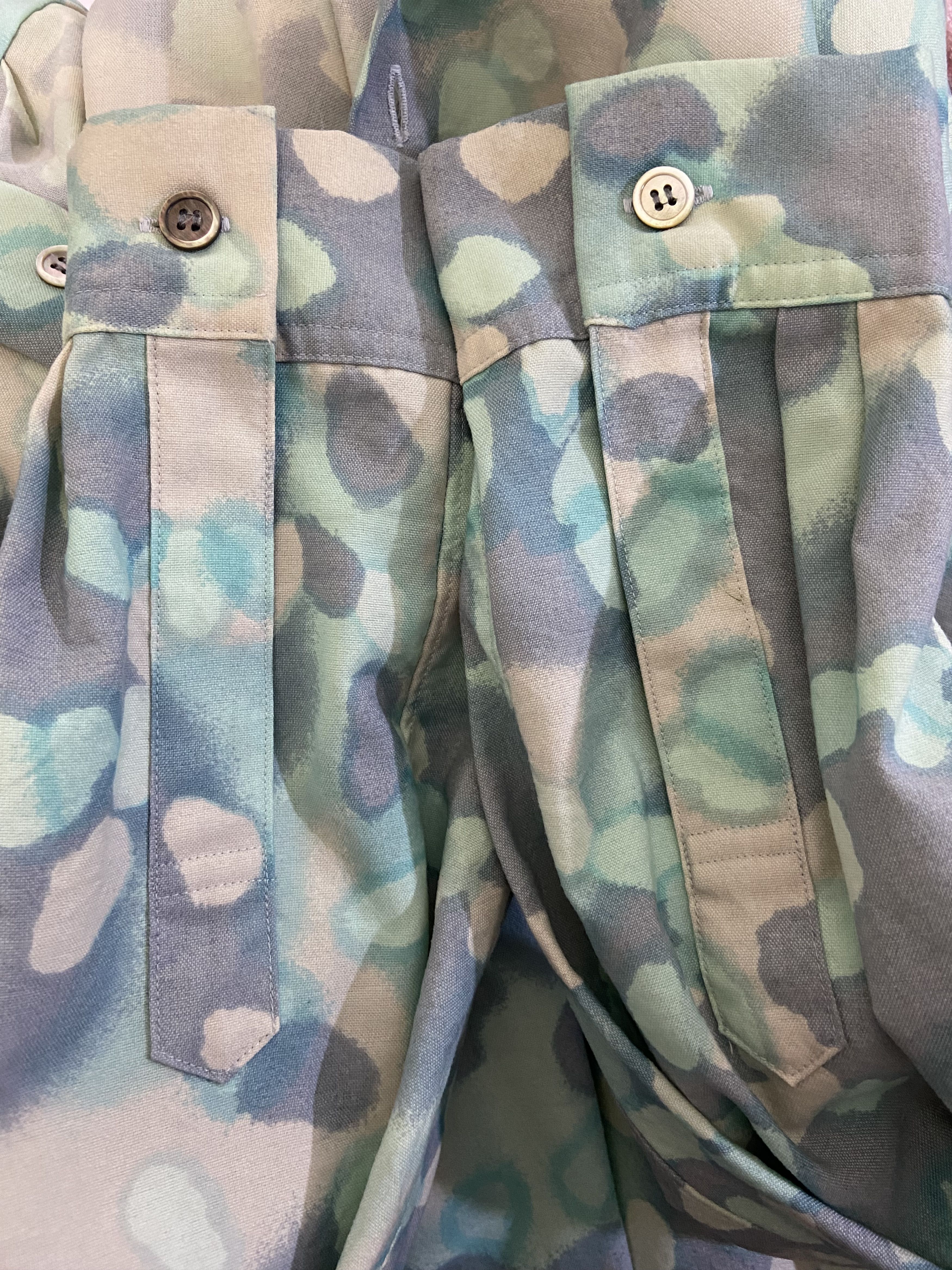 Yohji Yamamoto Yohji Yamamoto 80s camoflauge shirt Size US M / EU 48-50 / 2 - 4 Thumbnail