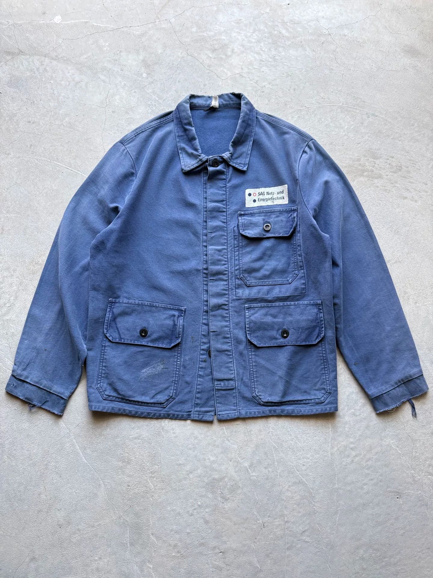 Vintage Vintage French Work Jacket Size US L / EU 52-54 / 3 - 1 Thumbnail
