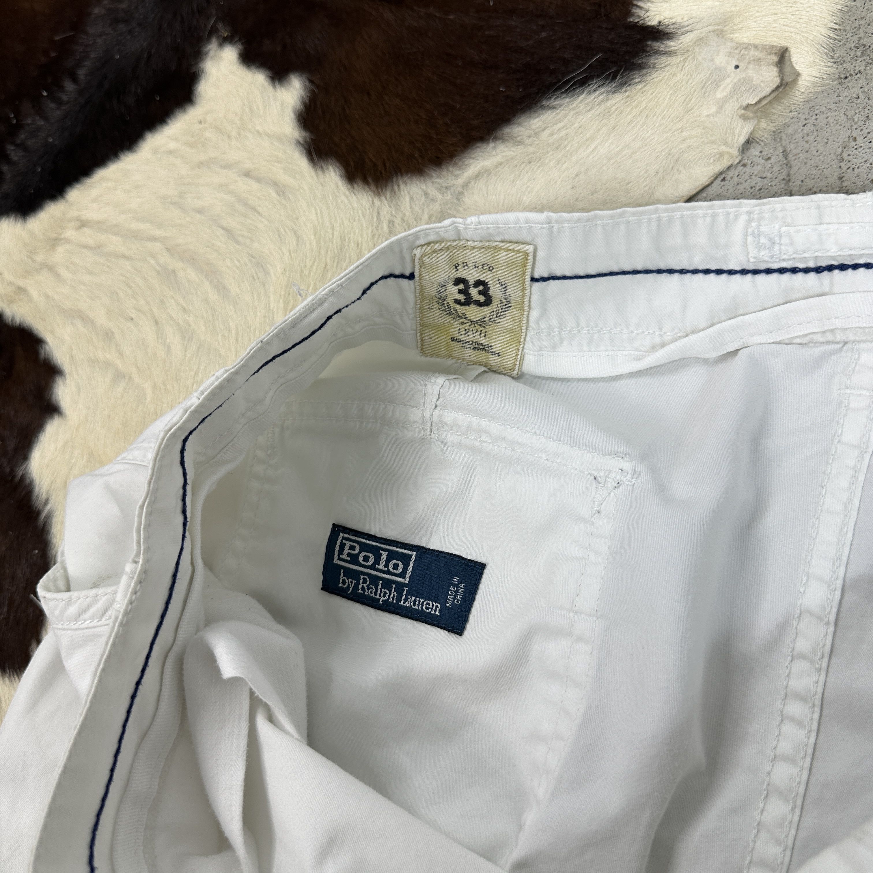 Polo Ralph Lauren × Vintage Vintage Preppy Old Money Casual Polo Ralph Lauren Shorts 00s Size US 33 - 2 Thumbnail