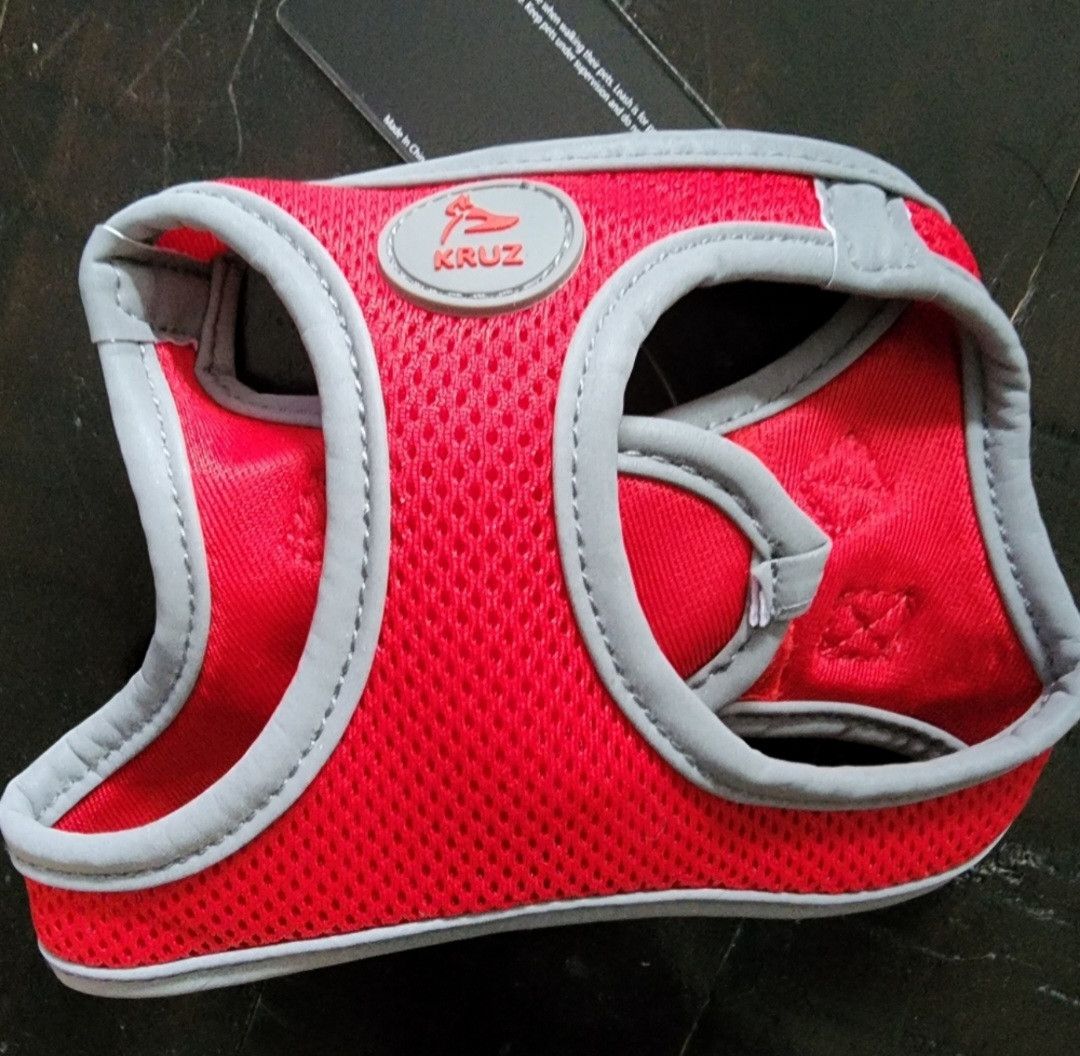 Other NWT Kruz Reflective Layered Mesh Dog Harness Red Size XS Size ONE SIZE - 1 Thumbnail