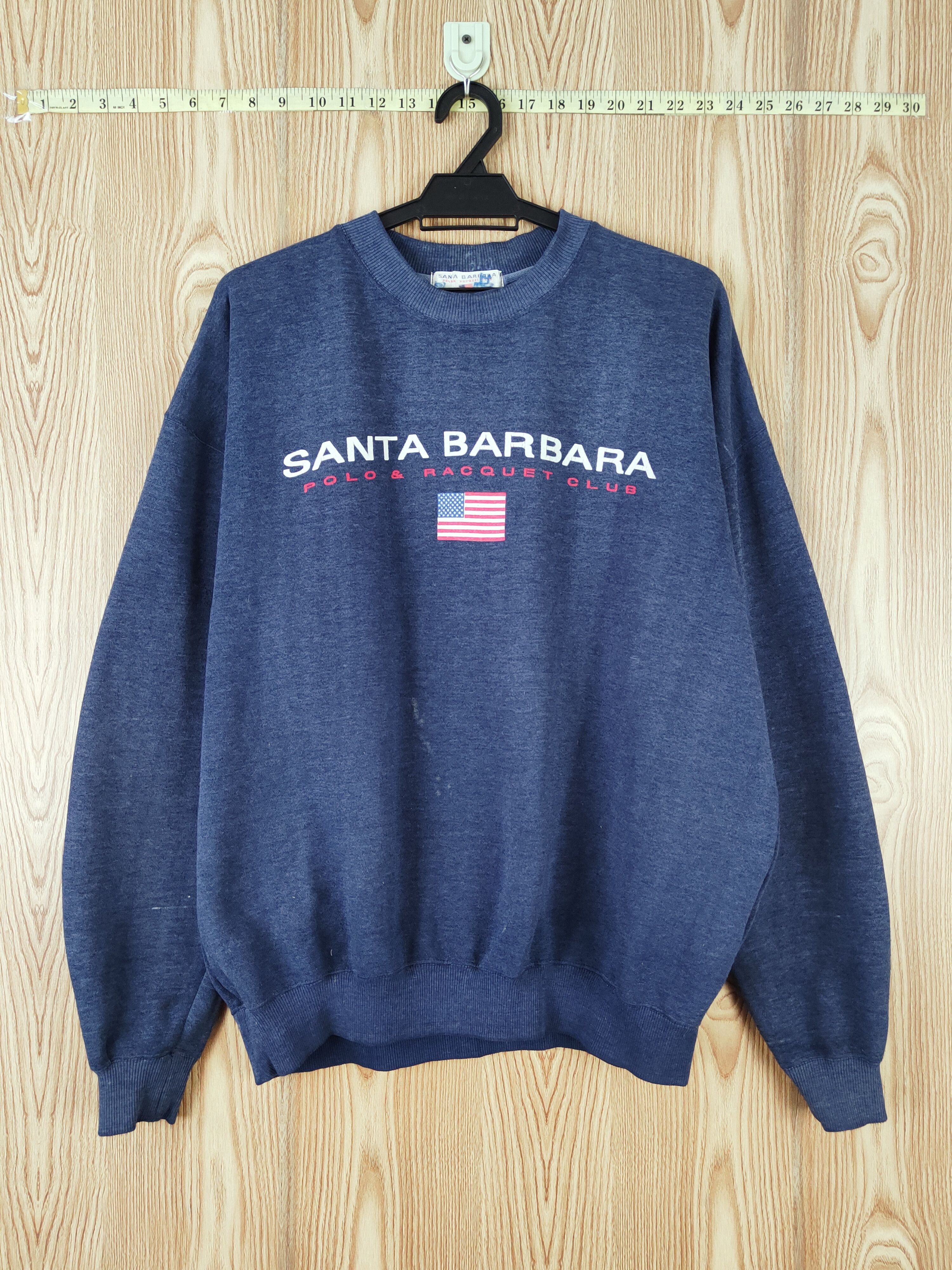 Japanese Brand Vintage Santa Barbara Navy Sweatshirts Size US XL / EU 56 / 4 - 1 Thumbnail