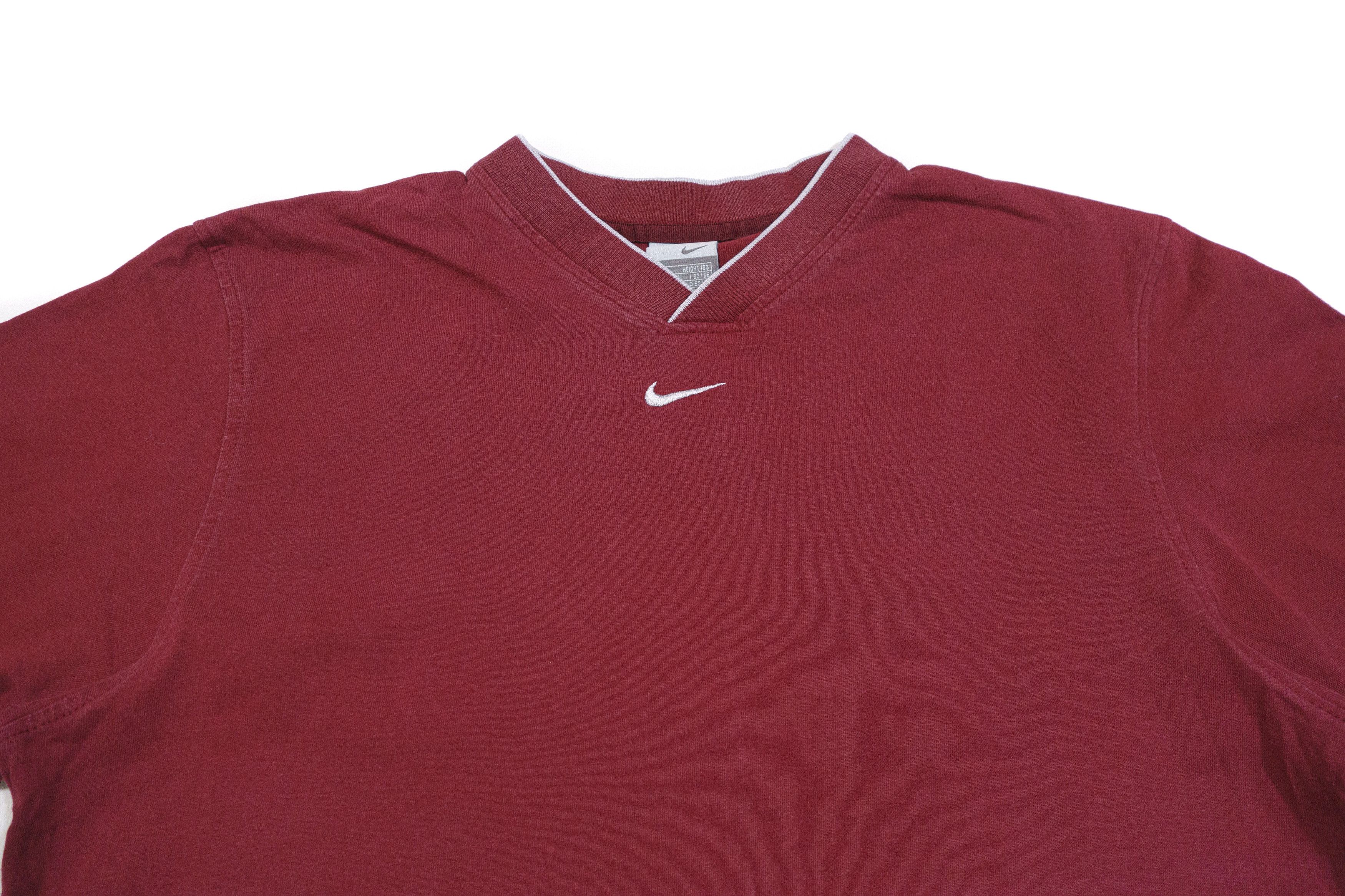Nike 90S Swoosh Logo T-Shirt Size US L / EU 52-54 / 3 - 3 Thumbnail