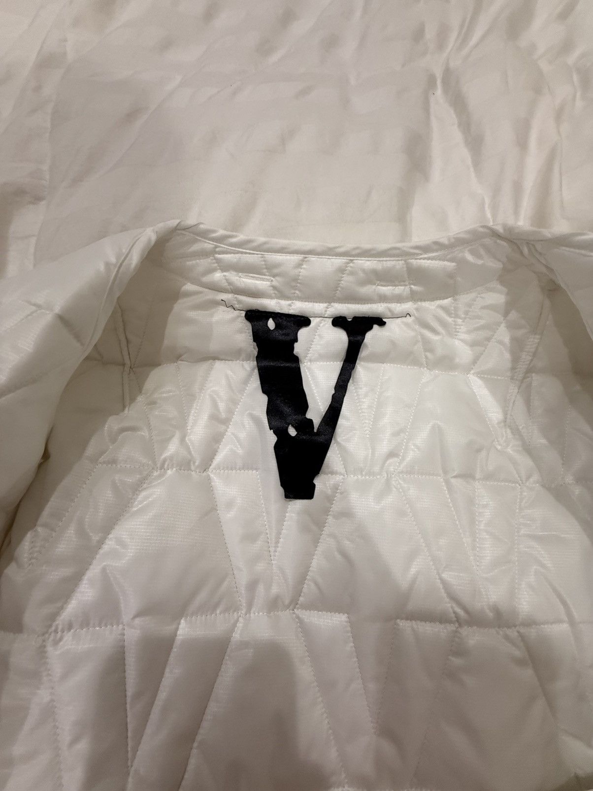 Vlone VLONE QUILTED JACKET 'WHITE' Size US M / EU 48-50 / 2 - 3 Thumbnail