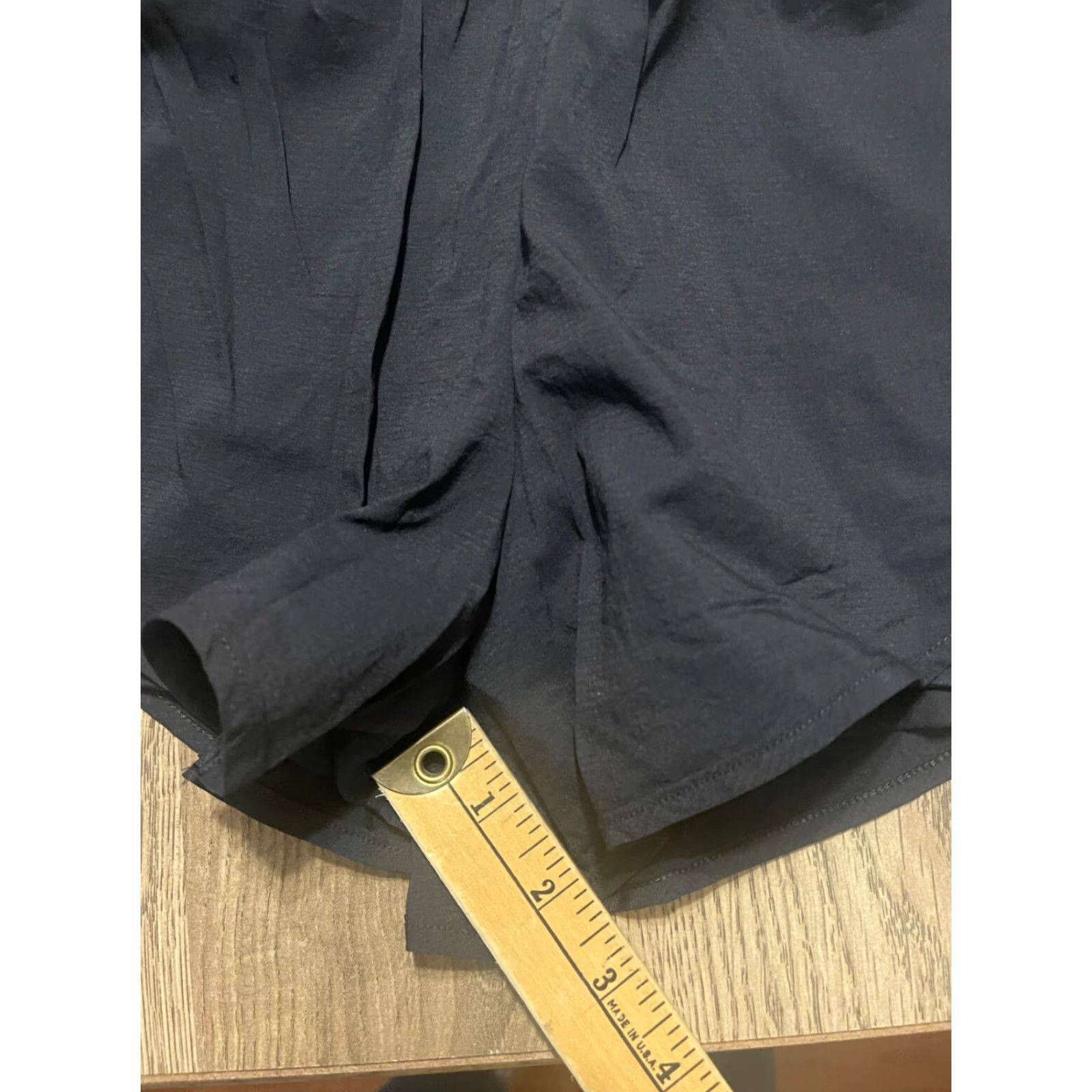 Vintage All In Motion Shorts Women Small Black Activewear Shorts Womens Size 28" / US 6 / IT 42 - 6 Thumbnail