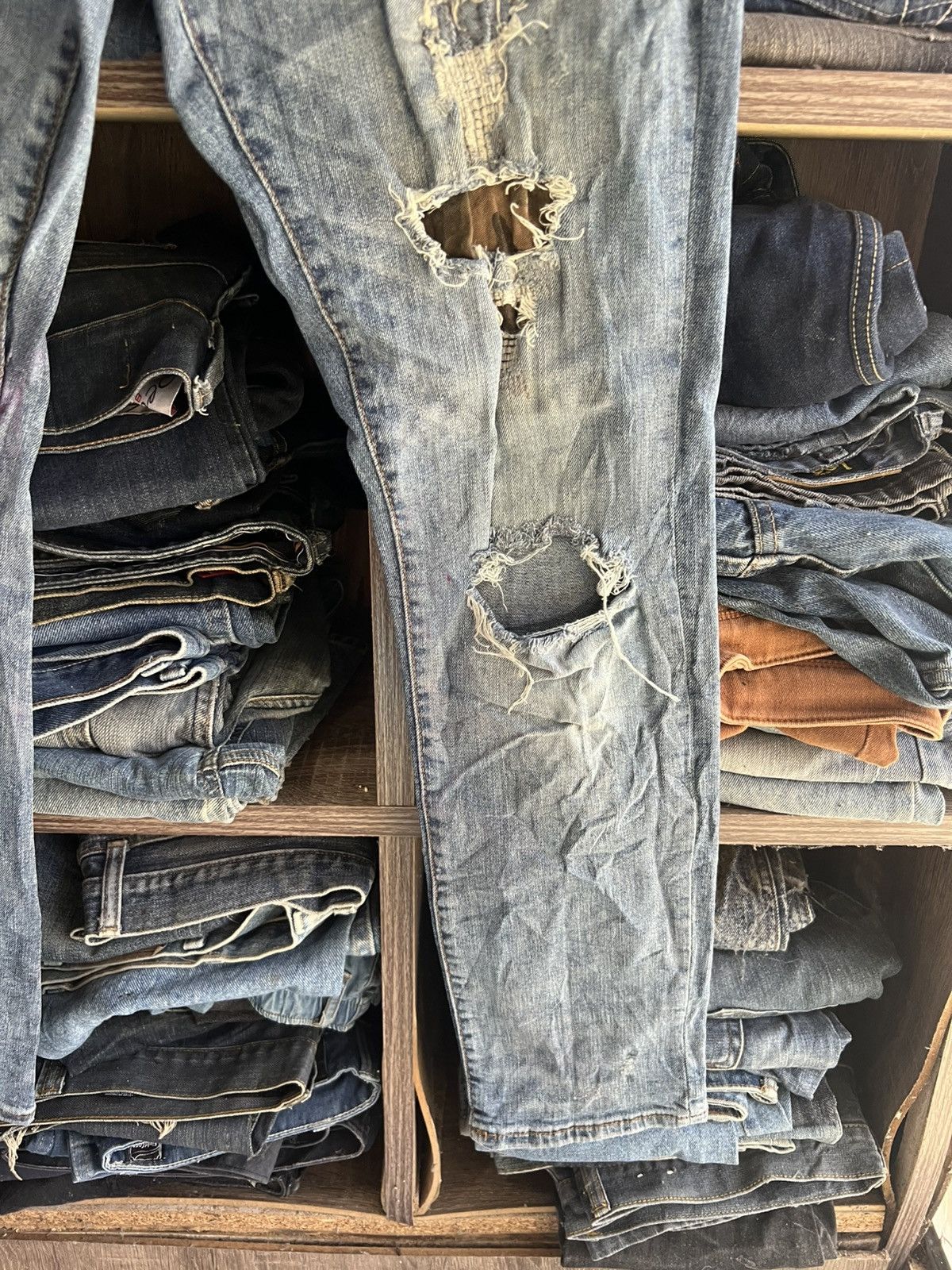 Aeropostale 🔥Aeropostale Distressed Denim Size US 30 / EU 46 - 5 Thumbnail