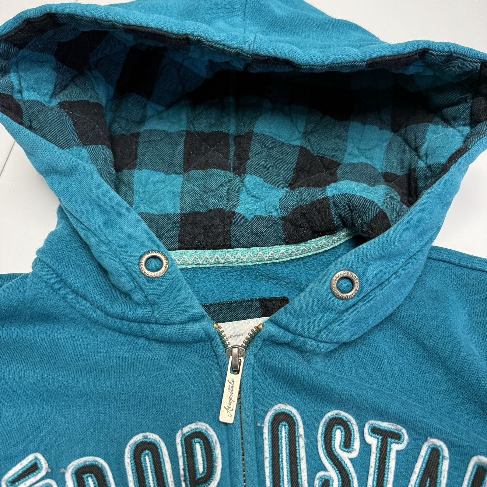 Aeropostale Aeropostale Hoodie Sweatshirt Womens Medium 18x23 Fill Zip Y Size M / US 6-8 / IT 42-44 - 4 Thumbnail