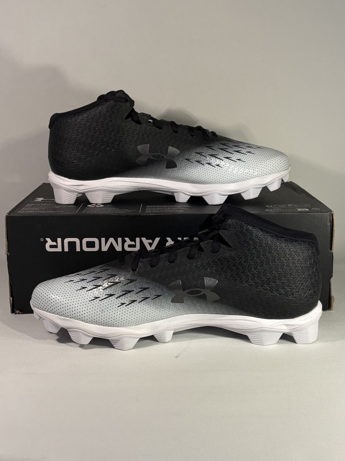 Under Armour Under Armour Spotlight Fran 4 RM Black Silver Men's Sz US 15 Size US 15 / EU 48 - 4 Thumbnail