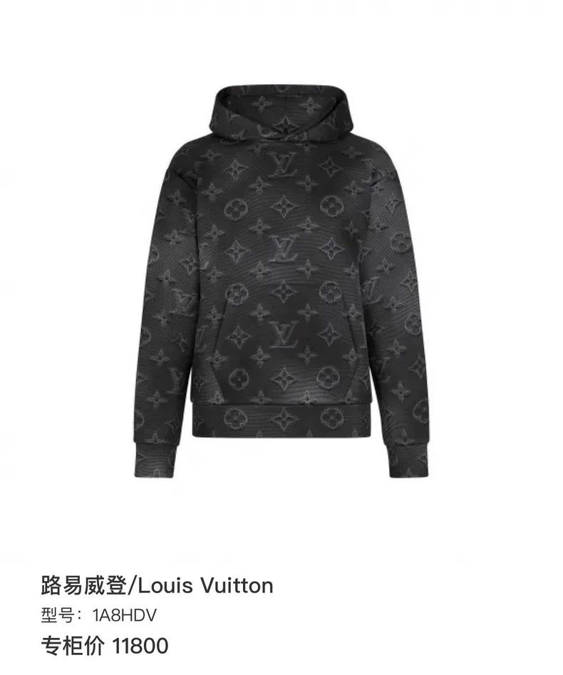 Louis Vuitton Louis Vuitton Thermal induction full print hoodie 2504-Next Size US XL / EU 56 / 4 - 6 Thumbnail