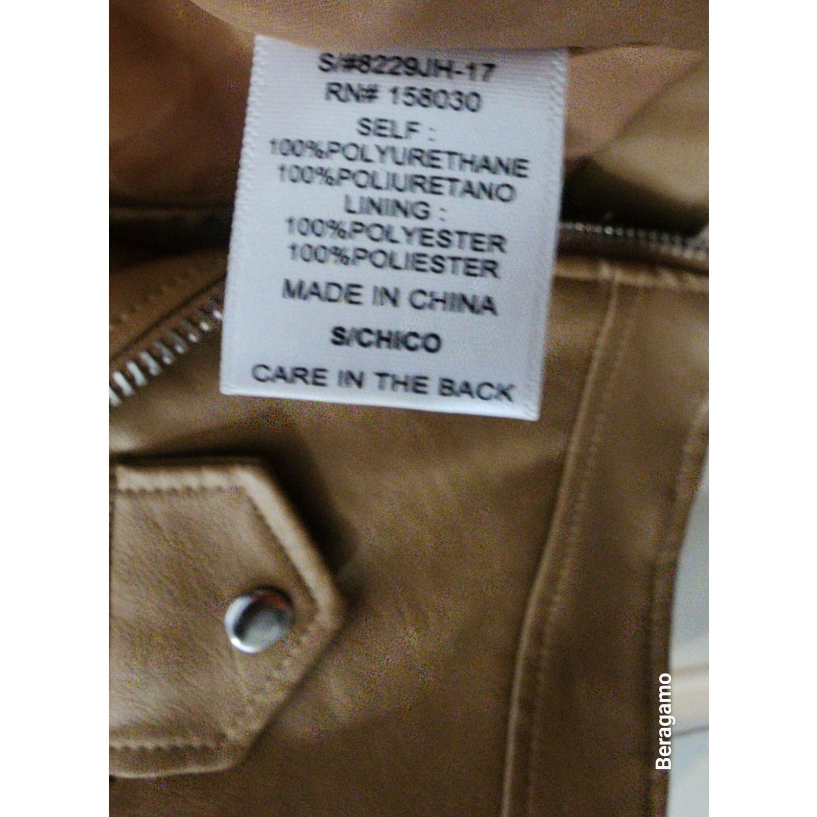 Other Women's Faux Leather Long Sleeve Zipper Moto Biker Jacket, S Size S / US 4 / IT 40 - 10 Thumbnail