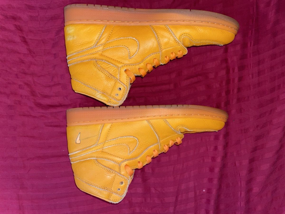 Gatorade × Jordan Brand Air Jordan 1 Retro High OG G8RD ‘Orange Peel’ Size US 9.5 / EU 42-43 - 2 Thumbnail