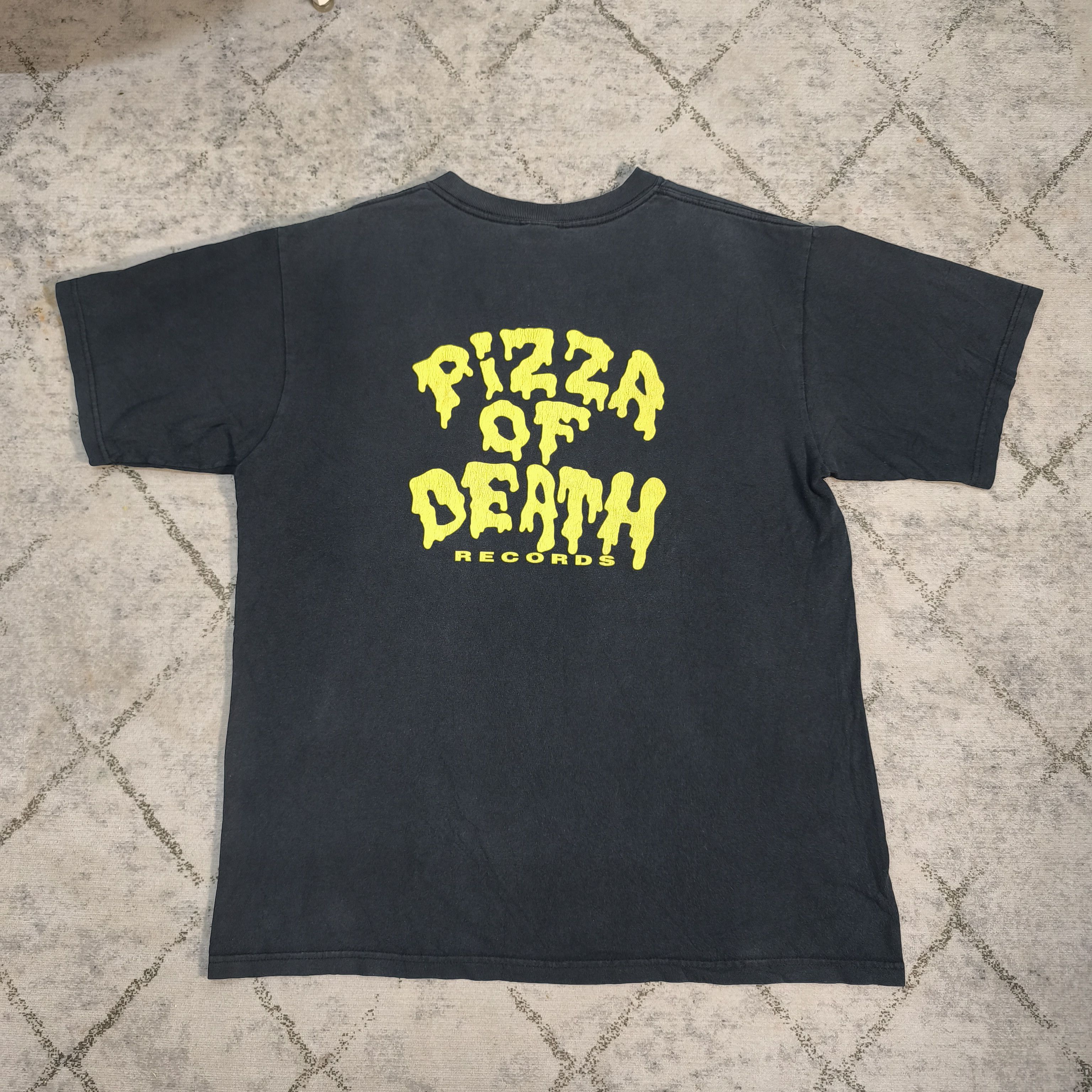 Anvil × Band Tees Vintage Anvil Kien Band Pizza of Death Record Tee Size US M / EU 48-50 / 2 - 9 Thumbnail