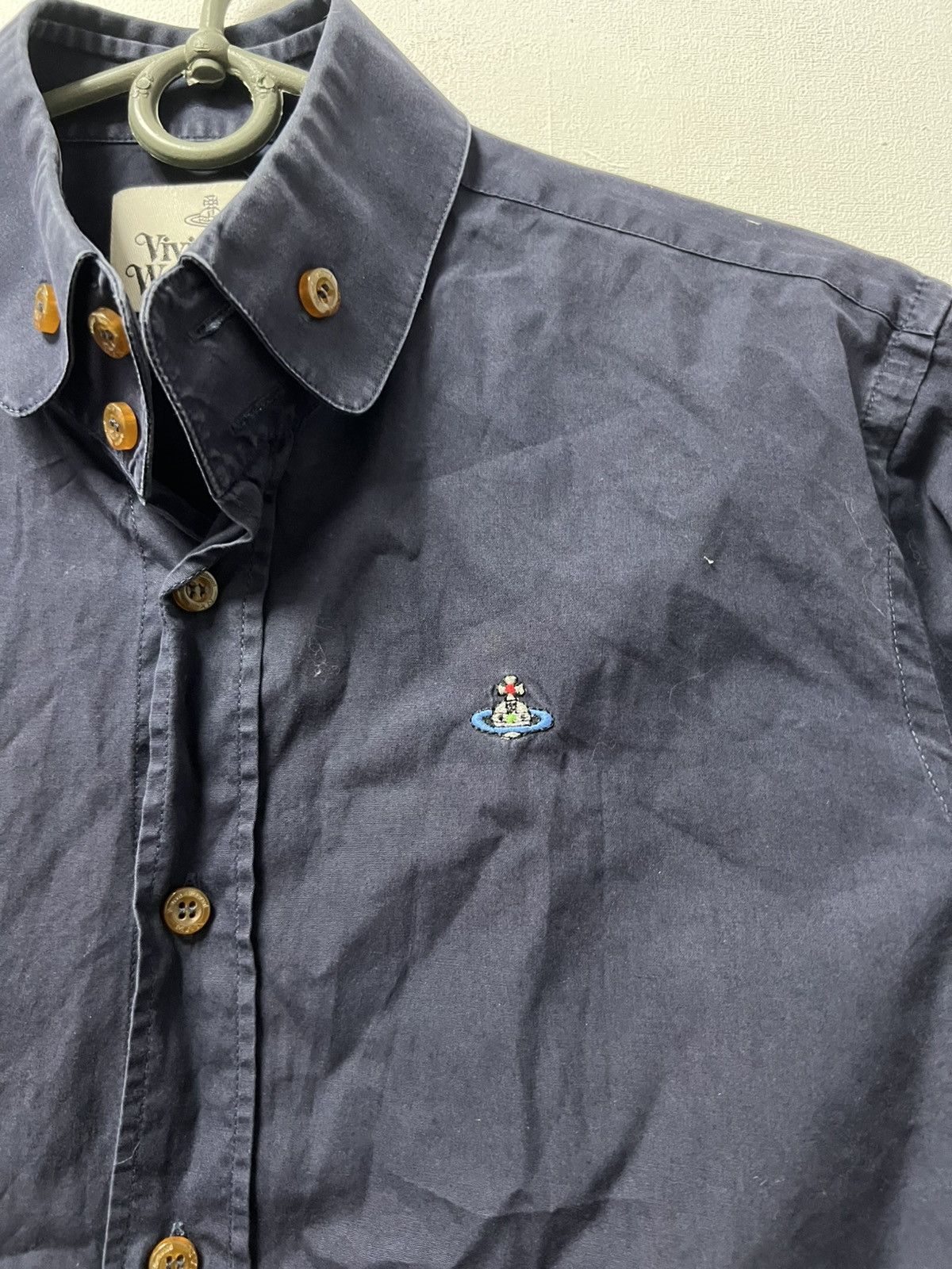Vivienne Westwood Vivienne Westwood Shirt Button Up Long Sleeve Size US M / EU 48-50 / 2 - 6 Thumbnail