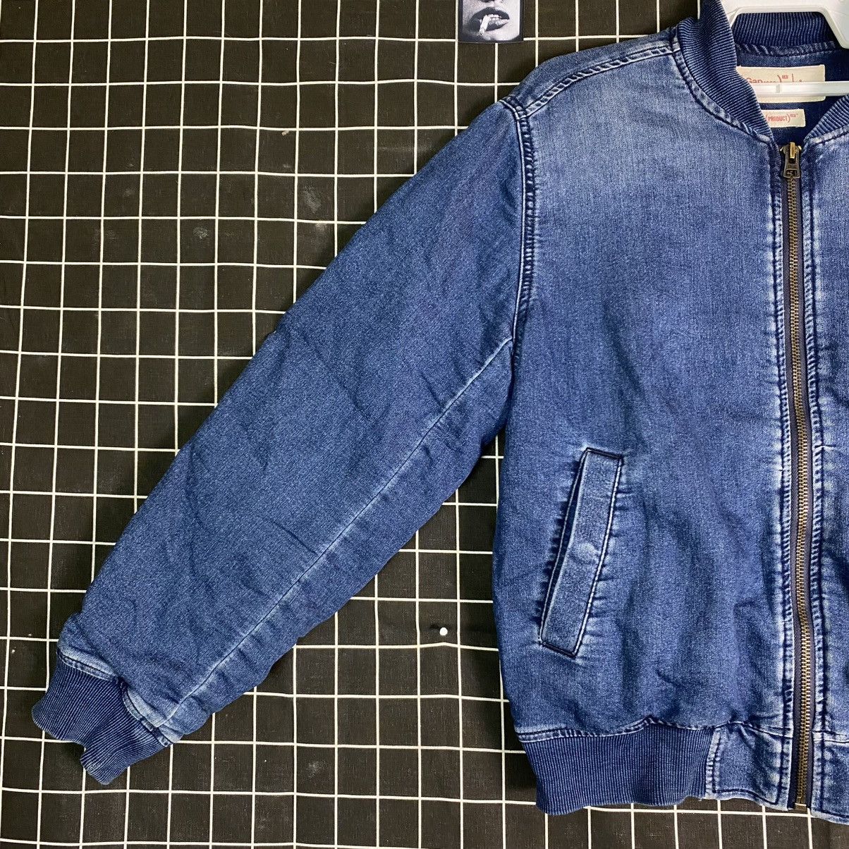 Gap GAP 1969 PRODUCT RED DENIM MA-1 OVERSIZED BOMBER JACKET Size US S / EU 44-46 / 1 - 5 Thumbnail