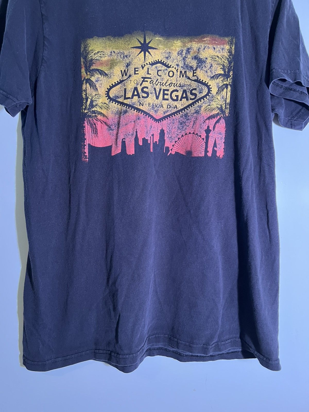 Vintage Y2K 2000’s VTG Vintage Welcome to Las Vegas Retro Tee Shirt Size US L / EU 52-54 / 3 - 3 Thumbnail