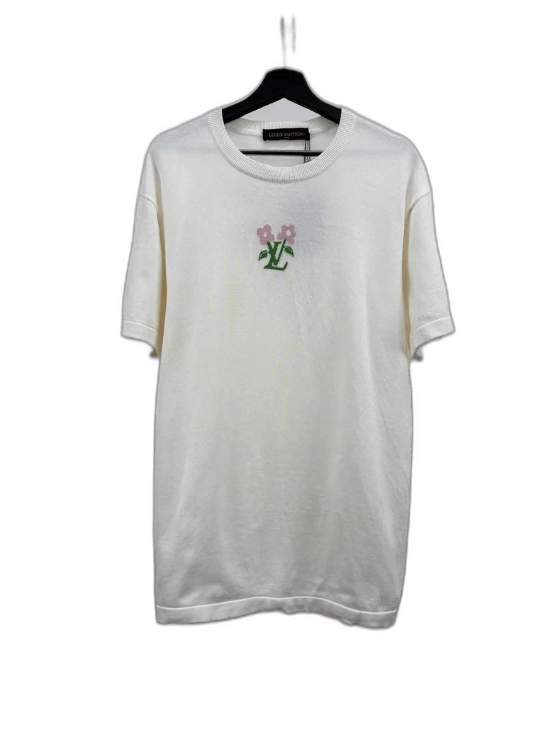 Louis Vuitton Louis Vuitton Flower Logo Short Sleeve Shirt-yf Size US L / EU 52-54 / 3 - 1 Thumbnail