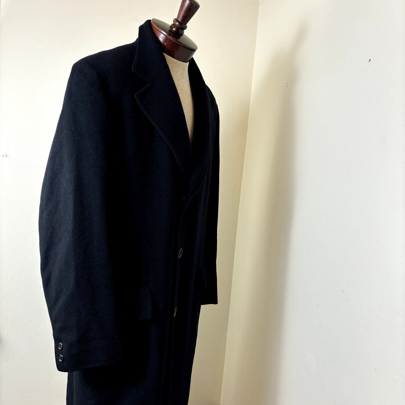 Other Mr. Divine Size 44 Men's Black Pure Cashmere Hand Tailored O Size US S / EU 44-46 / 1 - 2 Thumbnail