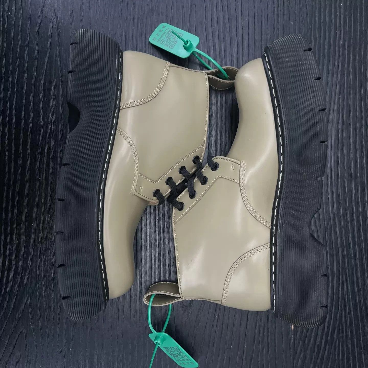 Bottega Veneta BV Bounce light brown boots 38 like new Size US 7.5 / IT 37.5 - 5 Thumbnail
