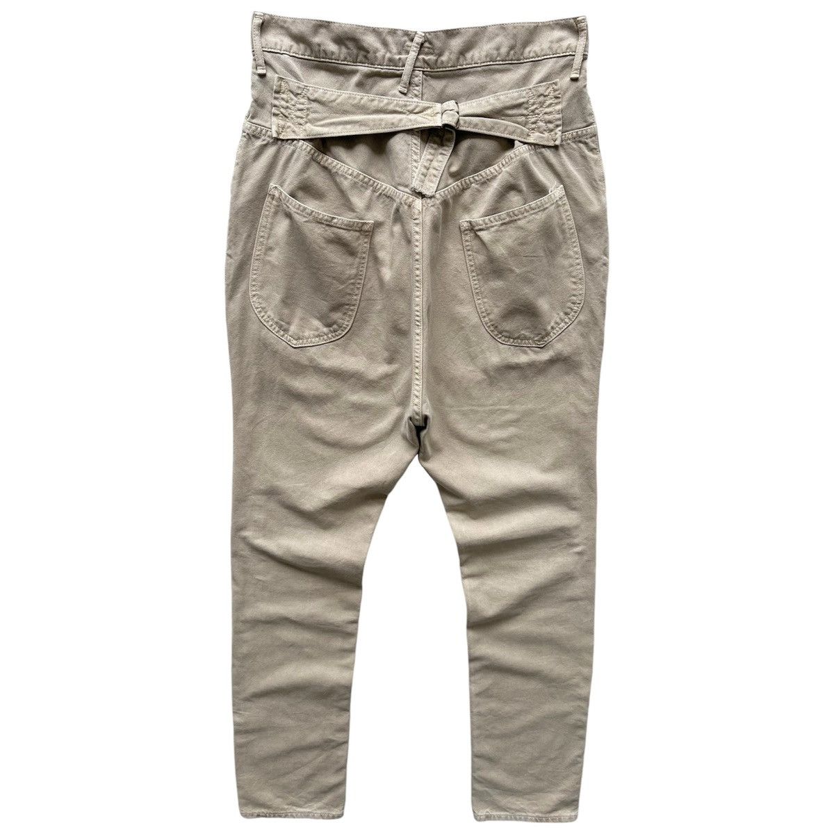 Kapital × Kapital Kountry VINTAGE KAPITAL BUCKLE BACK CANVAS PANTS Size US 30 / EU 46 - 1 Thumbnail