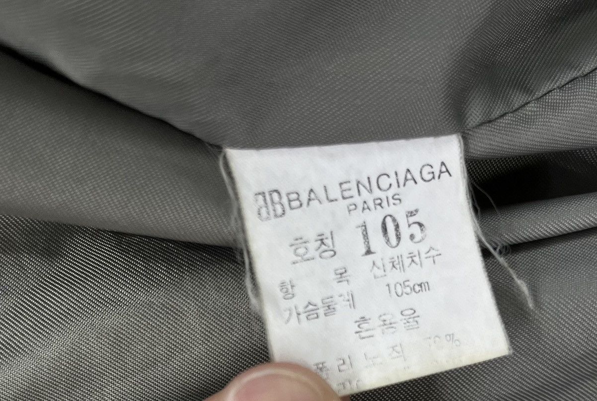 Balenciaga Vintage 90s Balenciaga Paris Checkered Shadow Plaids Jacket Size US L / EU 52-54 / 3 - 9 Thumbnail