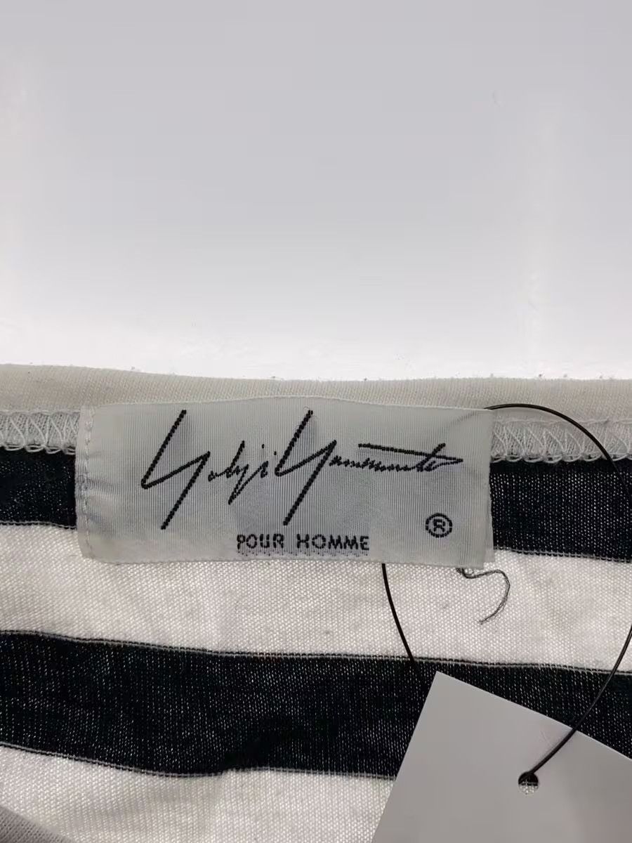 Yohji Yamamoto Back Logo Striped Tee Size US L / EU 52-54 / 3 - 4 Thumbnail