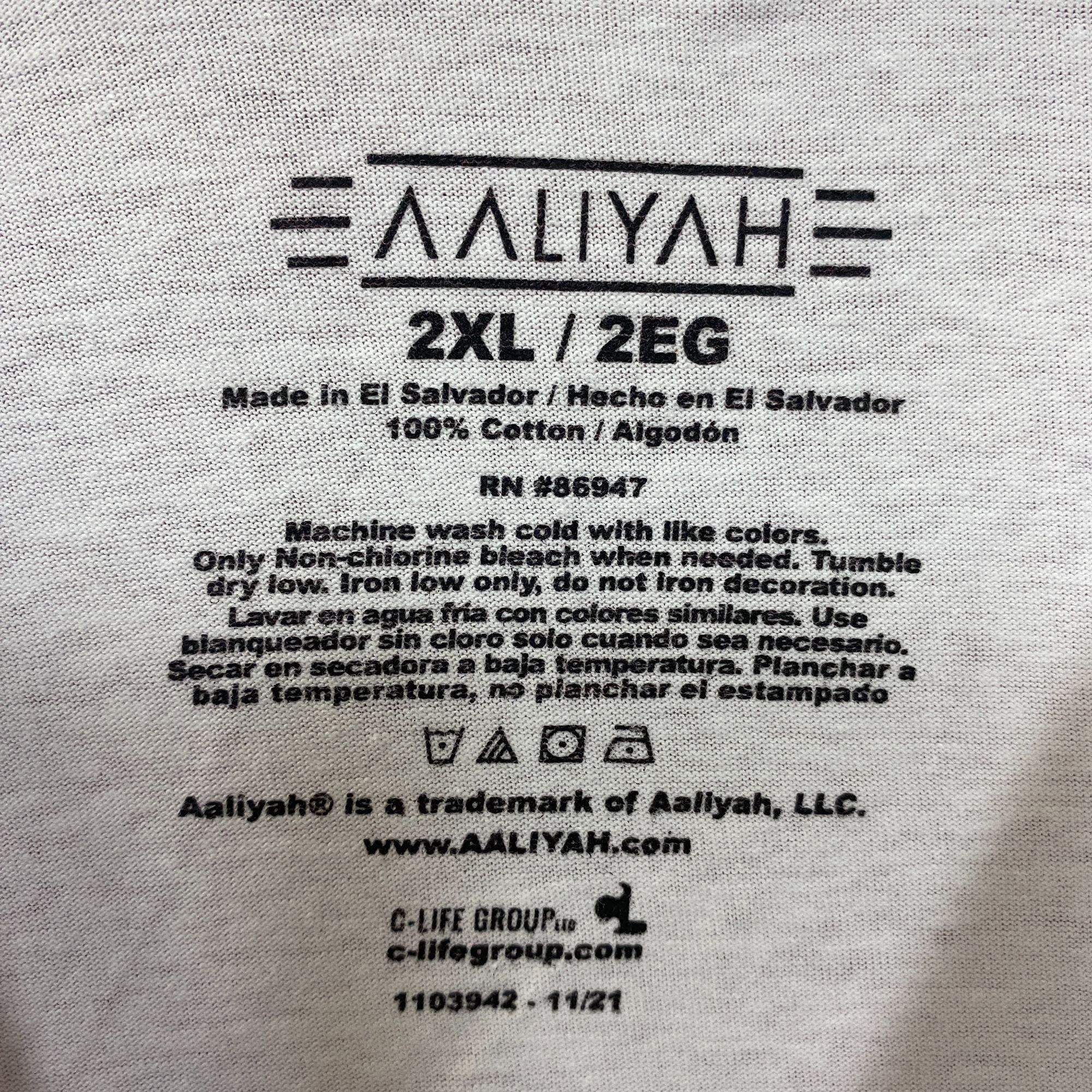 Other Aaliyah Airbrush Queen of Urban Pop Self-titled Album T-Shir Size US XXL / EU 58 / 5 - 4 Thumbnail