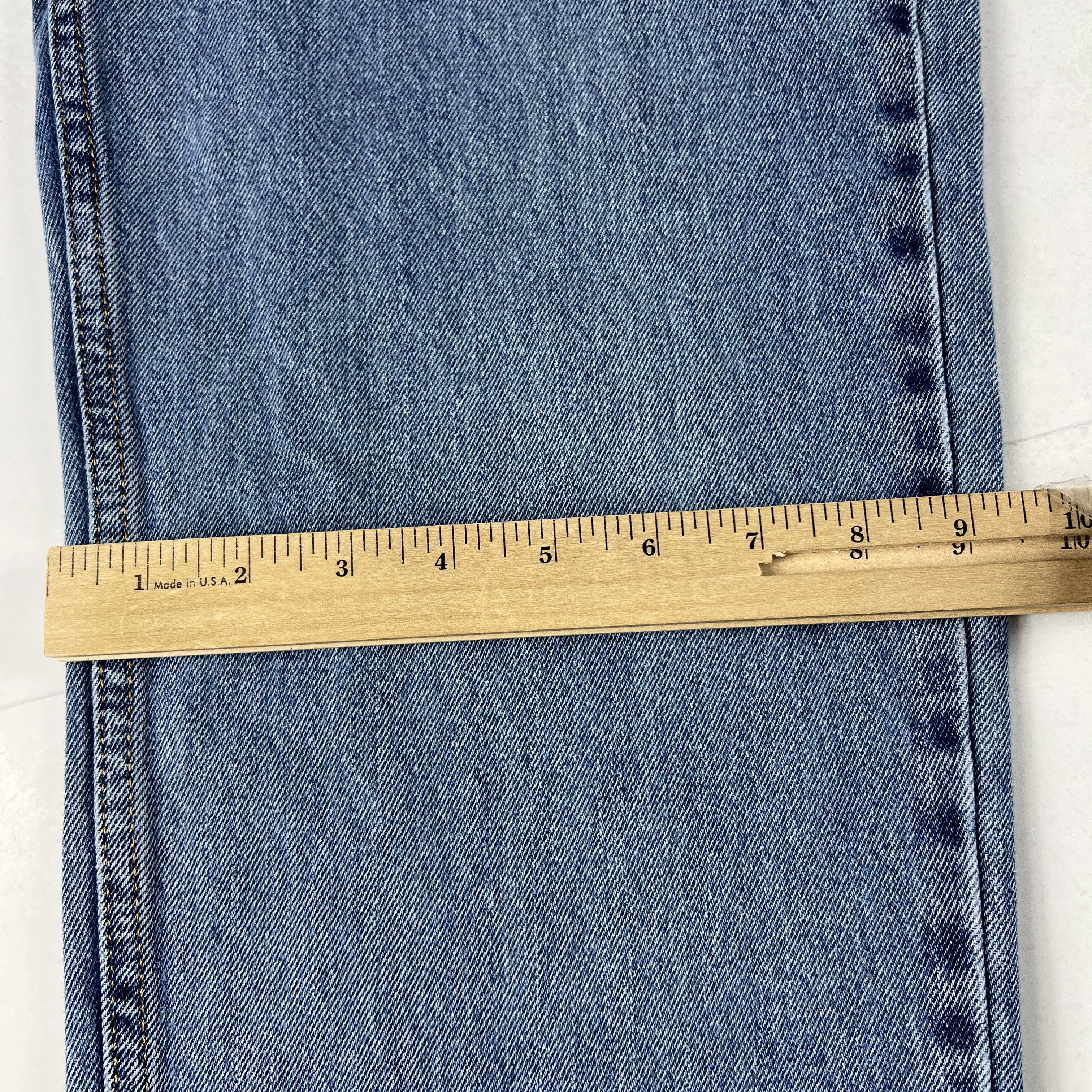 Levi's Levi's Jeans 550 Relaxed Straight Blue Faded Denim Size US 32 / EU 48 - 19 Thumbnail
