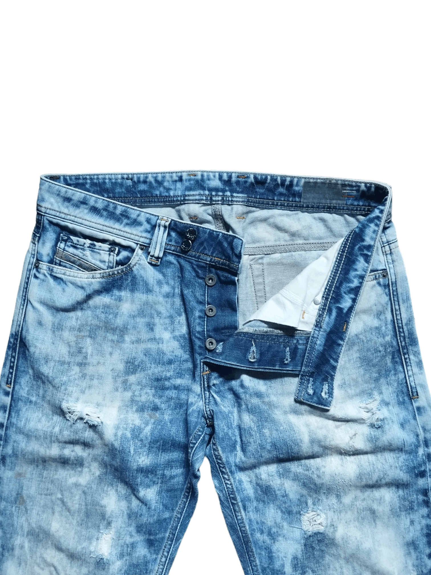 Diesel DIESEL JEANS Size US 34 / EU 50 - 4 Thumbnail