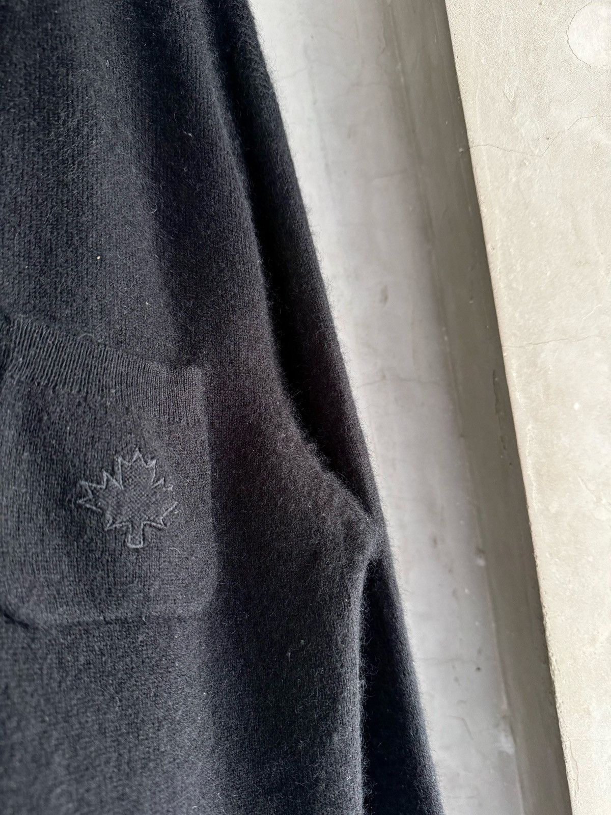 Dsquared2 DSQUARED2 12AW Archive Oversized Black Cashmere Cardigan Size US XL / EU 56 / 4 - 7 Thumbnail
