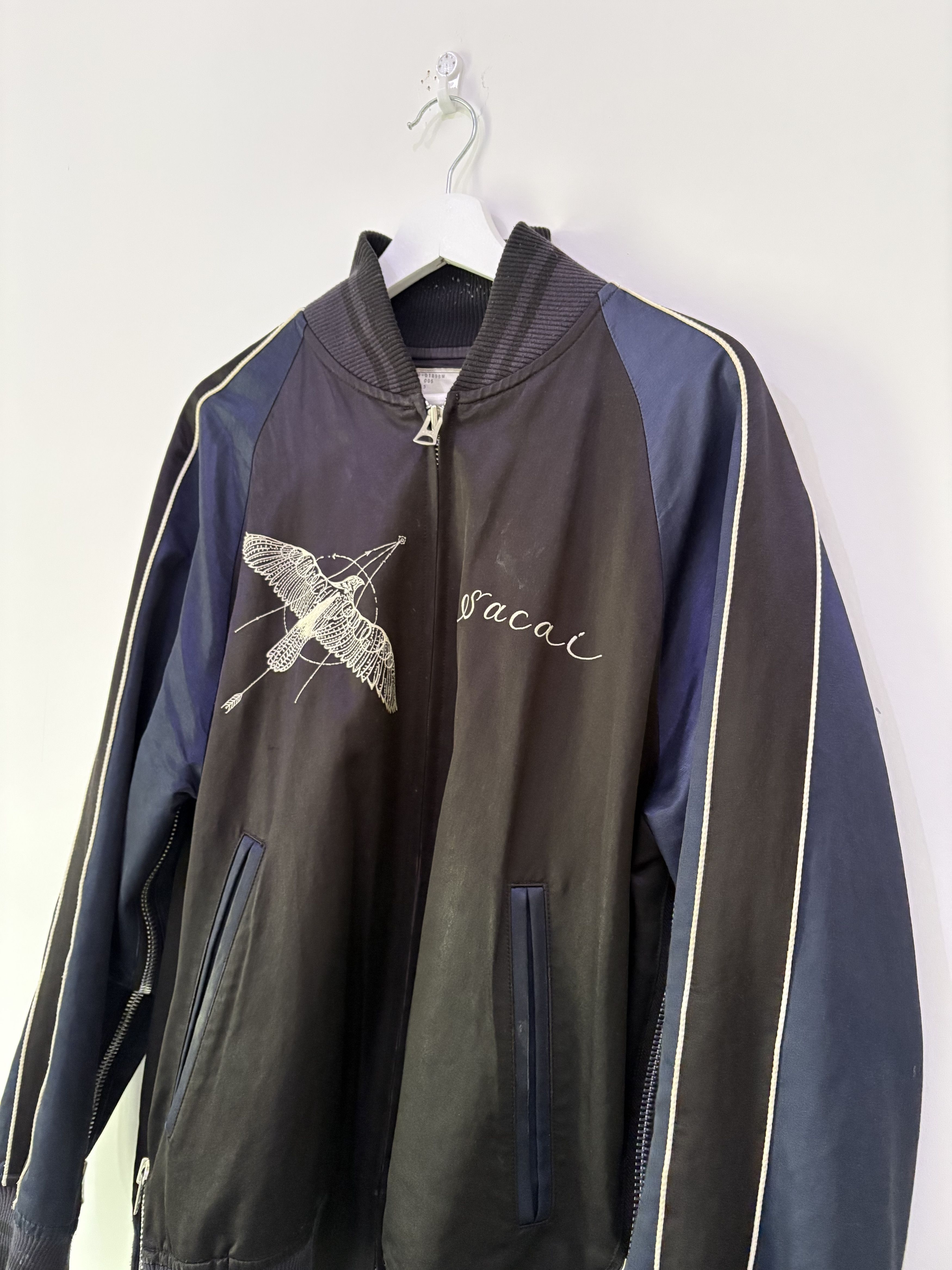 Sacai SACAI DR WOO BOMBER Size US L / EU 52-54 / 3 - 12 Thumbnail