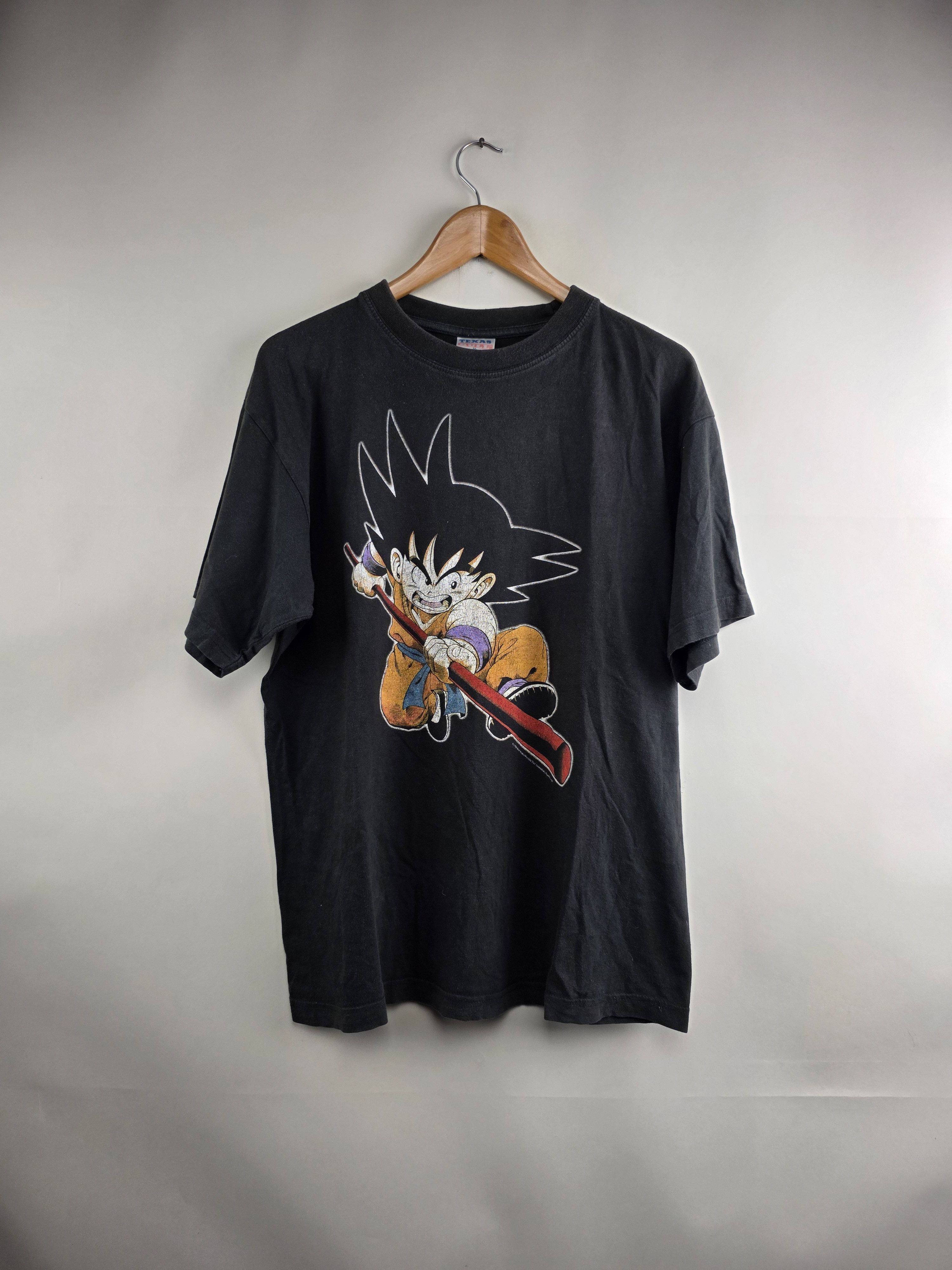 Anime 90s Dragon Ball Z Kid Goku Vintage Anime tee M 21.5" 28" Size US L / EU 52-54 / 3 - 8 Thumbnail