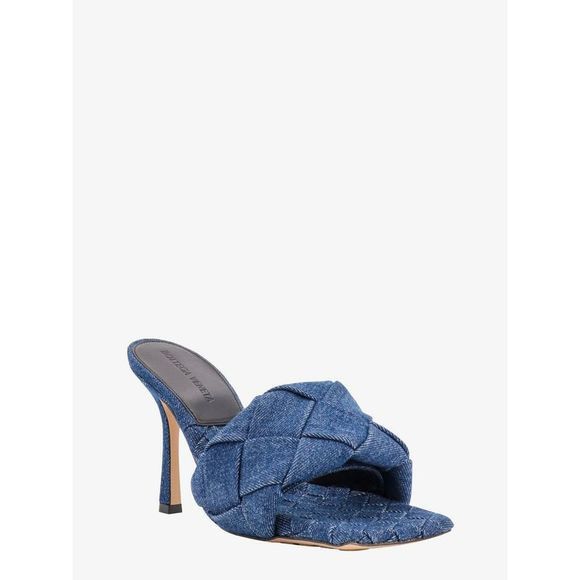 Bottega Veneta o1bcso1str0924 Lido Mule in Blue Size US 11 / IT 41 - 2 Thumbnail