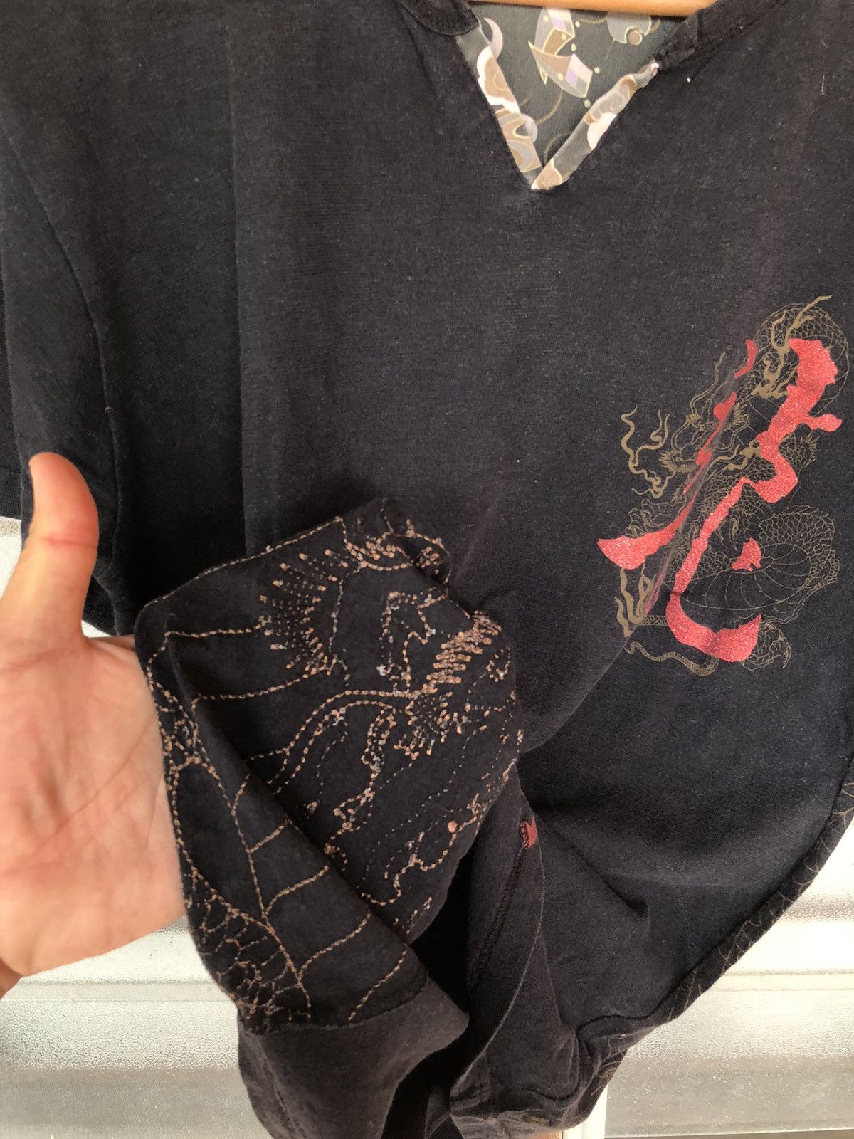 Other Vintage Japanese Beaumont Carr Sukajan Dragon Shirt Tee Size US L / EU 52-54 / 3 - 6 Thumbnail