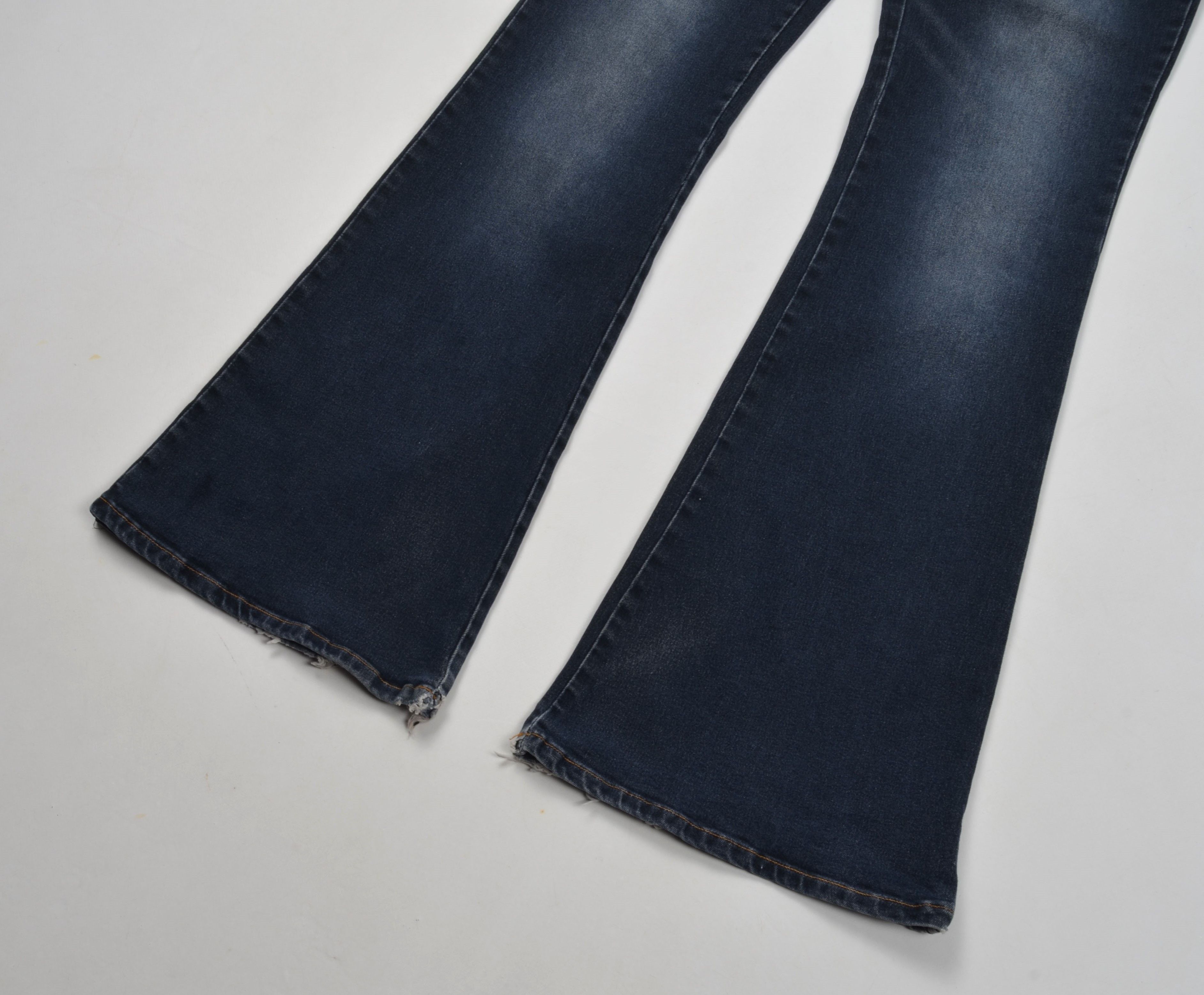 Miss Sixty × Vintage Miss Sixty Y2K Bootcut Flared Dark-Wash Denim Jeans Size 32" / US 10 / IT 46 - 3 Thumbnail