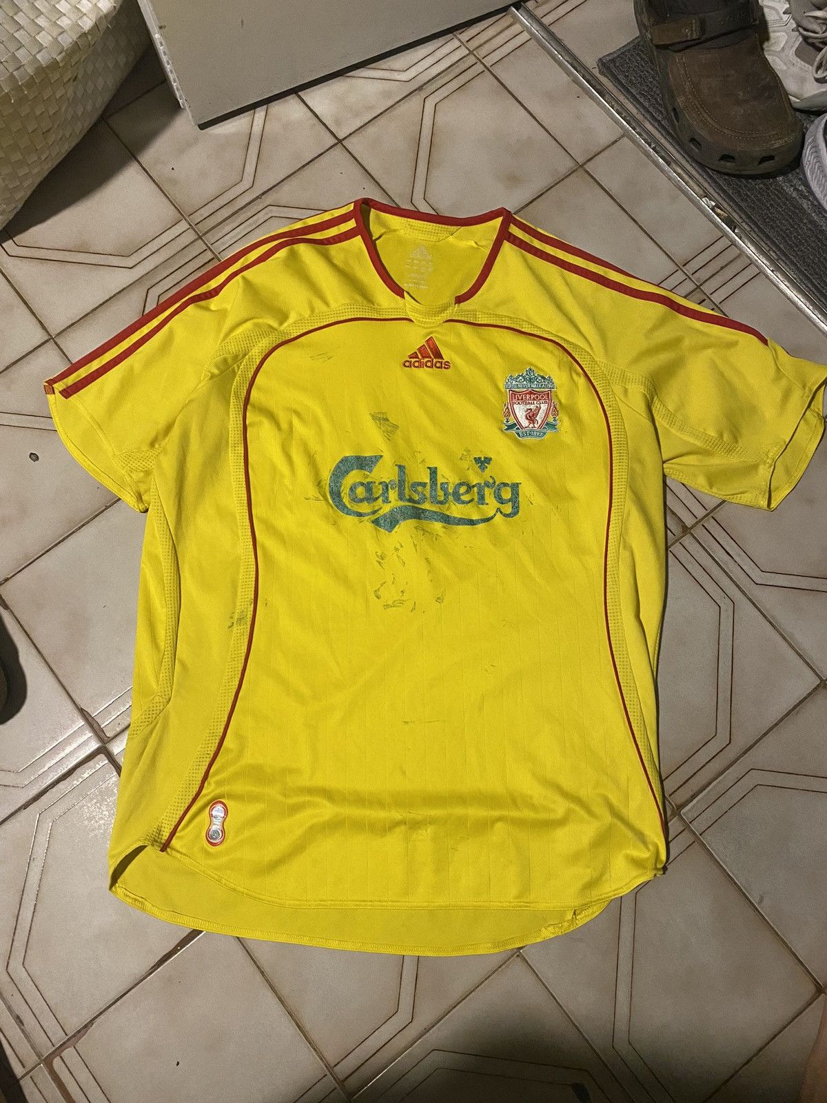 Adidas × Vintage Liverpool 2006-2007 away Size US L / EU 52-54 / 3 - 1 Thumbnail