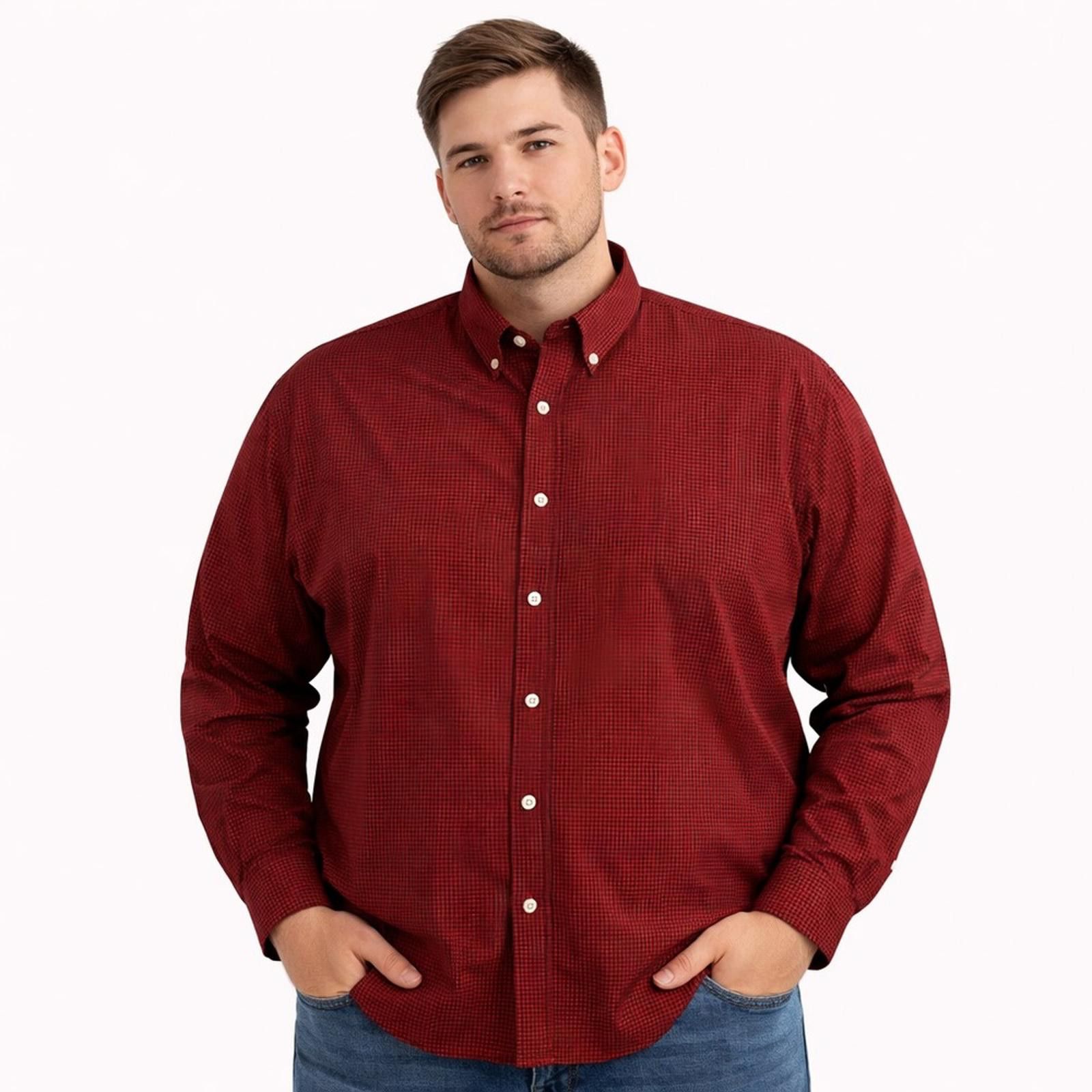 Chaps Chaps XXL Red Plaid Button Down Shirt NWOT Size US XXL / EU 58 / 5 - 1 Thumbnail