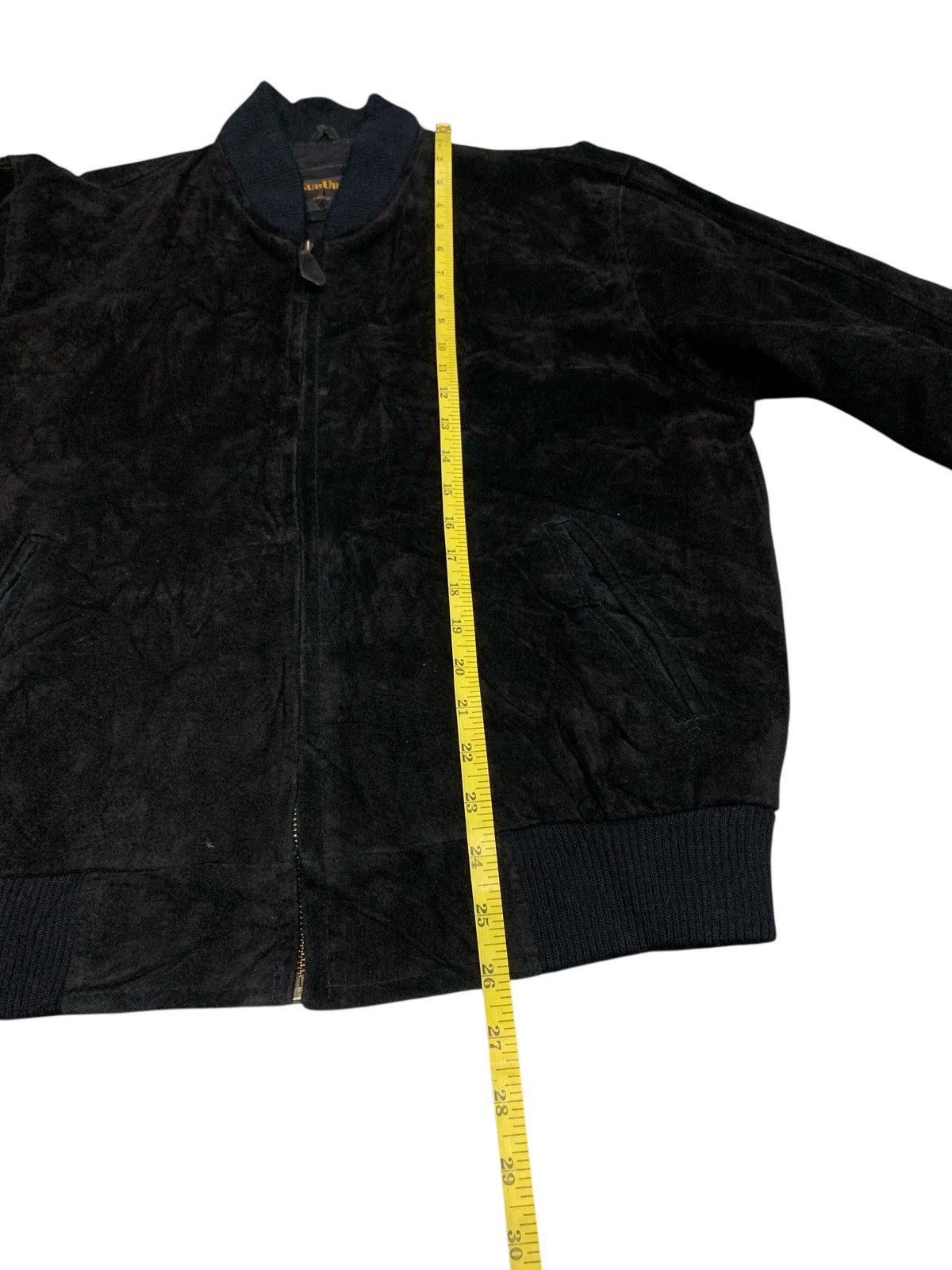 Leather Vintage 90's Suburban French Mode PigSkin Leather Jacket Size US M / EU 48-50 / 2 - 10 Thumbnail
